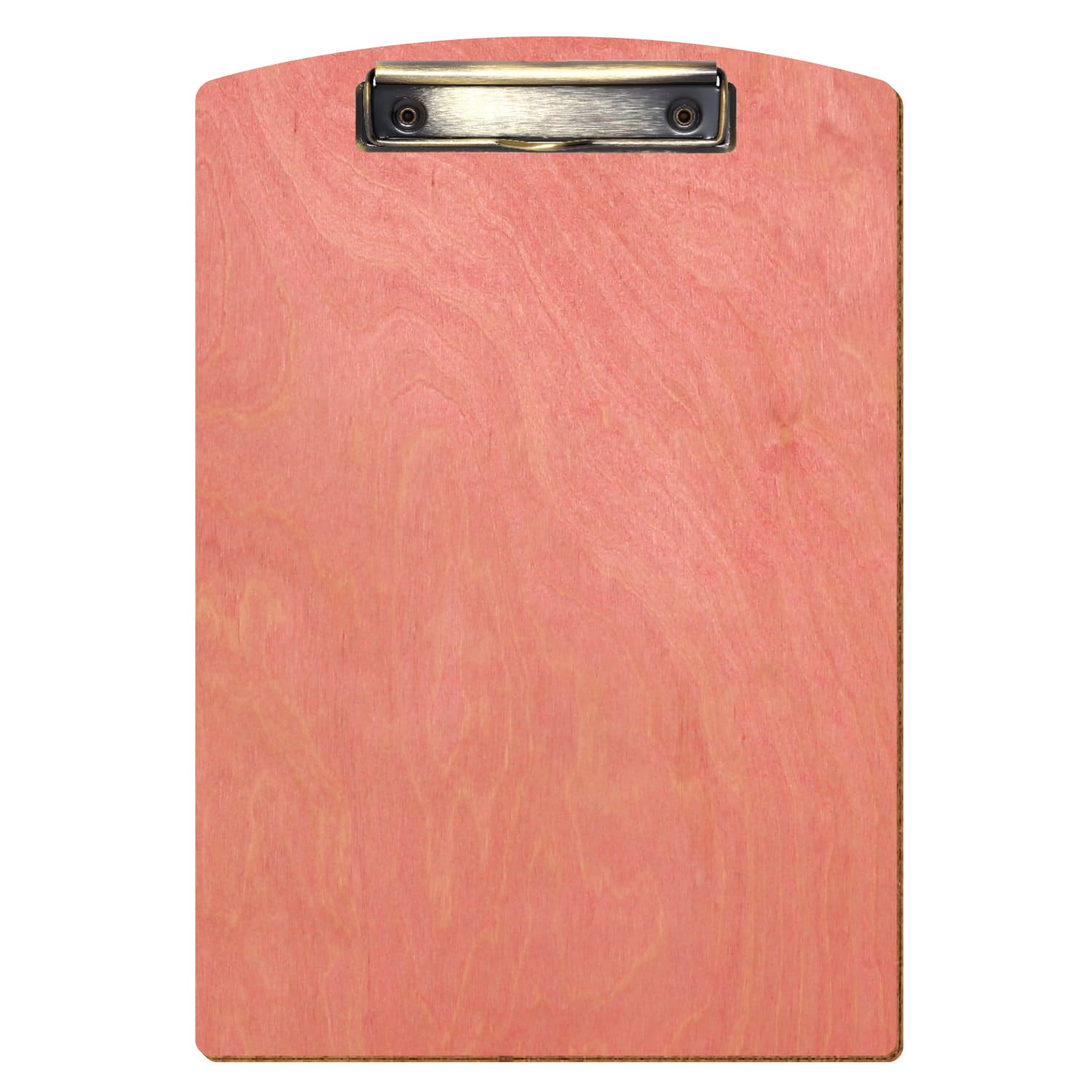 Klemmbrett Segmentform Rosa A4 hochkant Bügelklemme antik