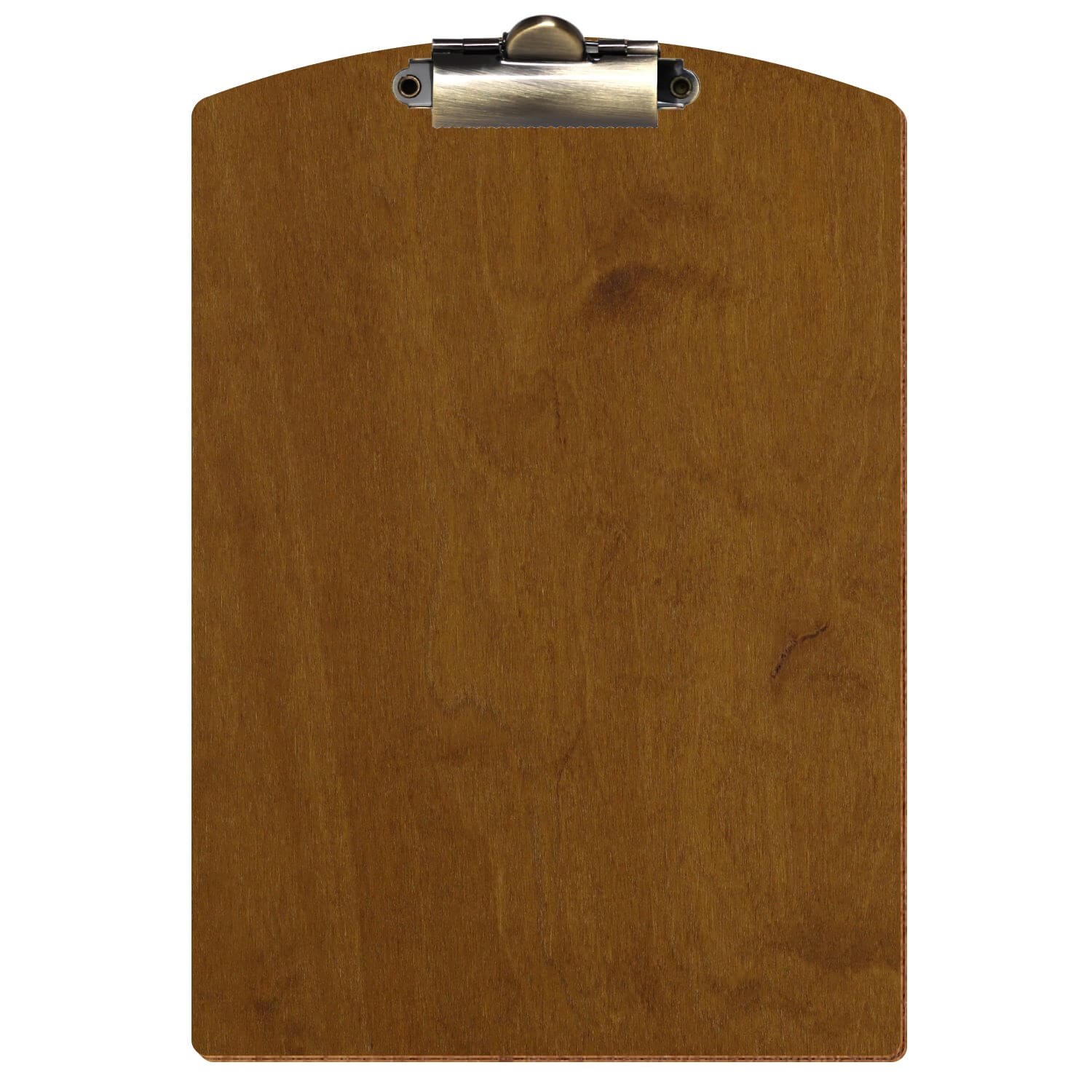 Klemmbrett Segmentform Teak A5 hochkant Zahnklemme antik