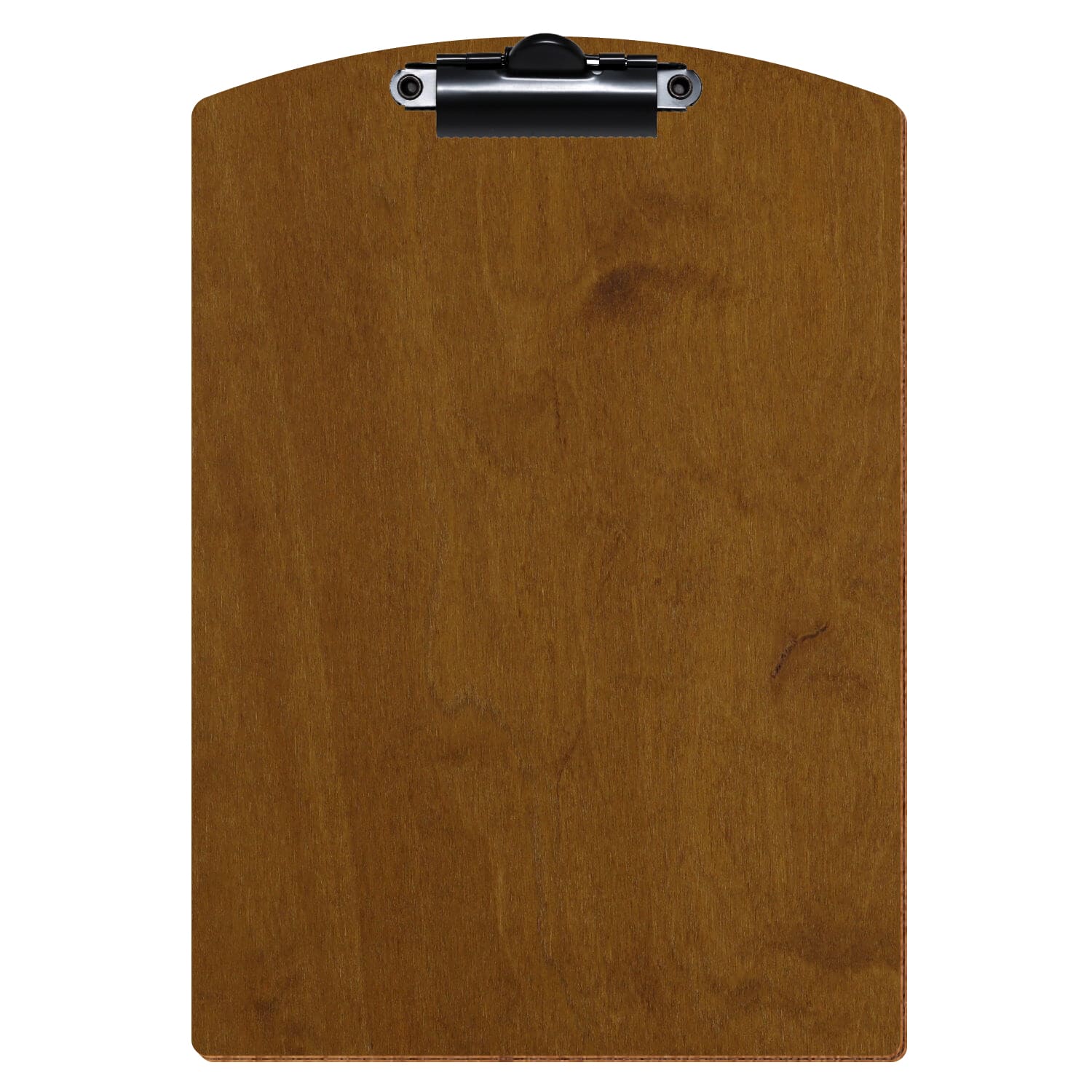 Klemmbrett Segmentform Teak A5 hochkant Zahnklemme schwarz