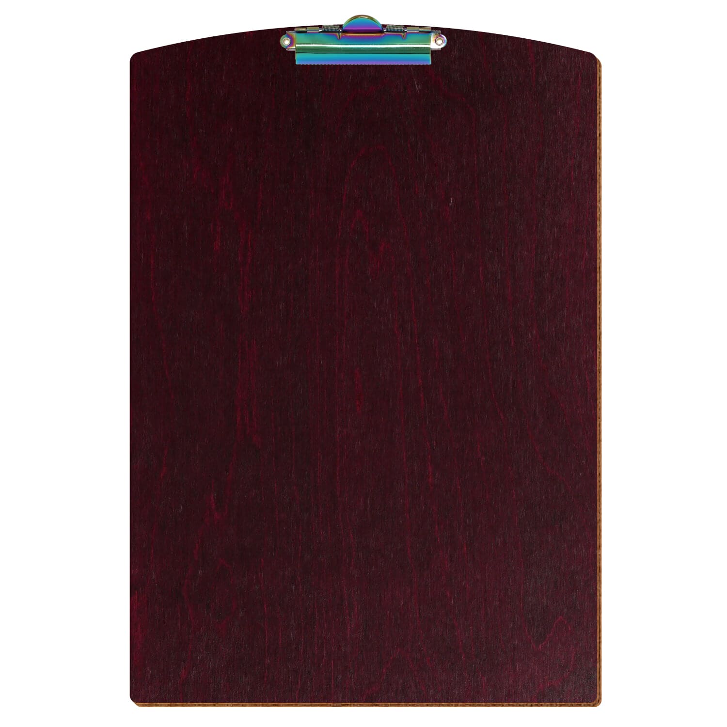 Klemmbrett Segmentform Violett A3 hochkant Zahnklemme Regenbogen