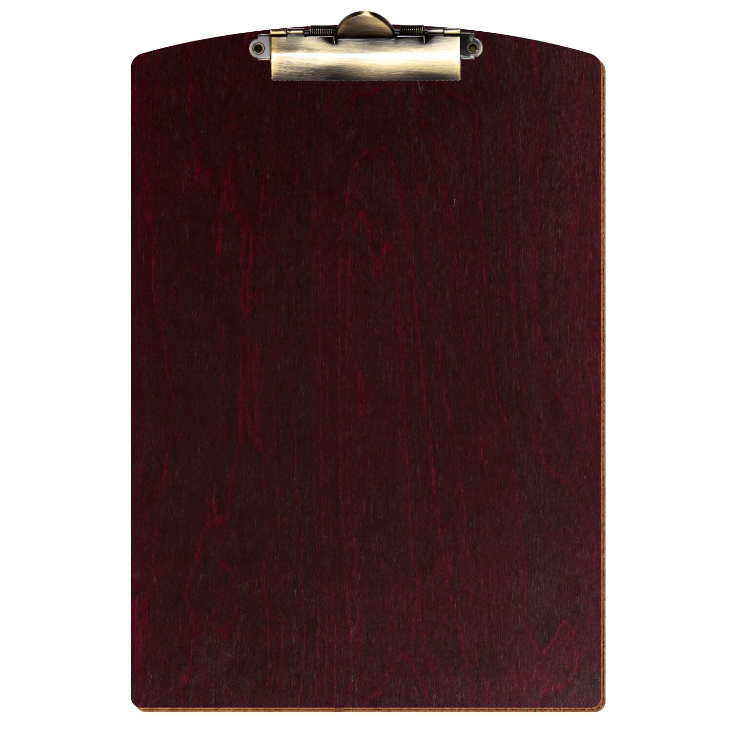 Klemmbrett Segmentform Violett A4 hochkant Zahnklemme antik