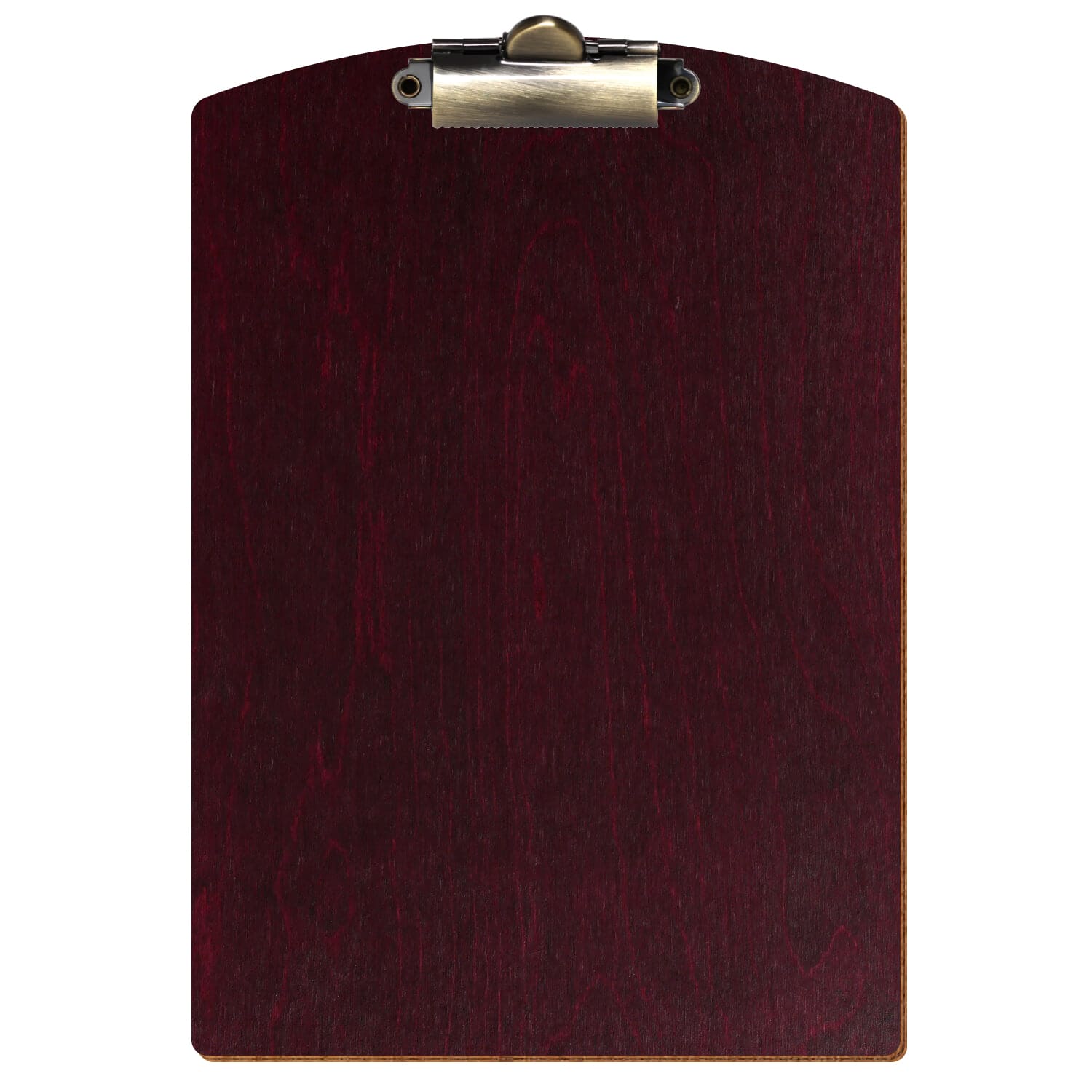Klemmbrett Segmentform Violett A5 hochkant Zahnklemme antik