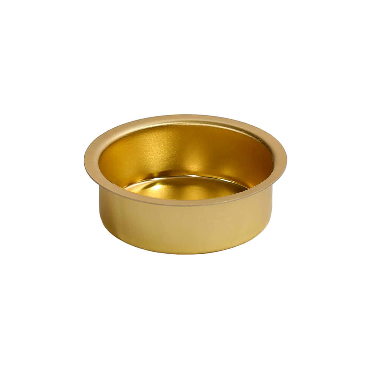Teelichthalter Tülle Messing Ø 40mm / 18mm tief