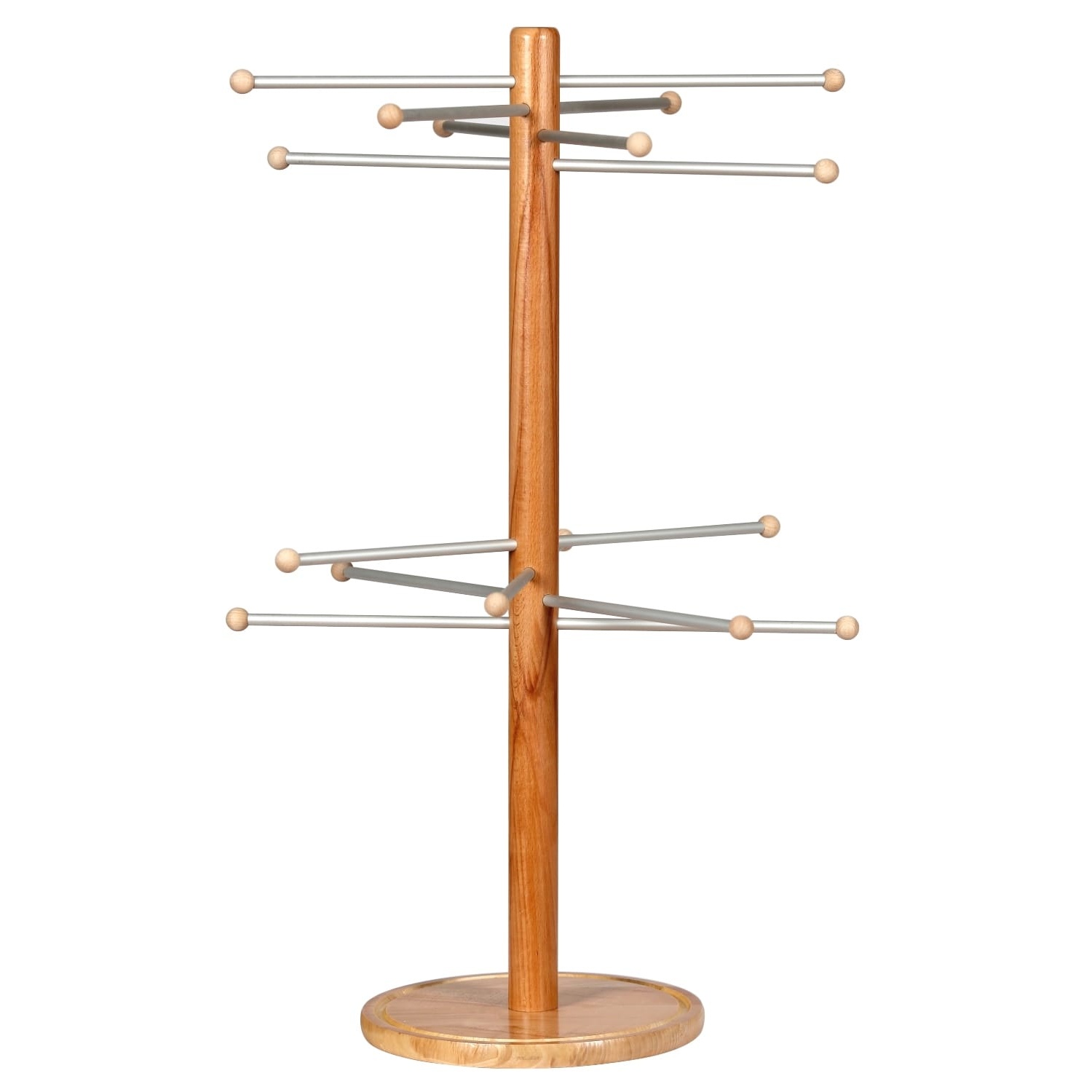 Profi Brezelbaum 80 cm hoch zur Selbstmontage vor weißem Hintergrund.