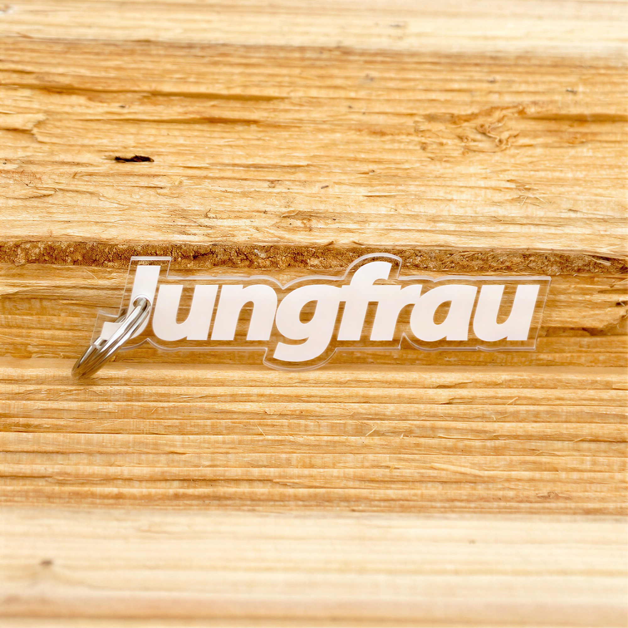 Acrylglas Sternzeichen Text-Anhänger Schlüsselanhänger - Jungfrau