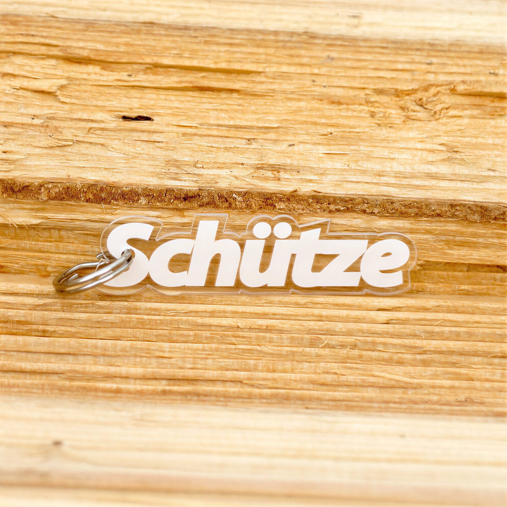 Acrylglas Sternzeichen Text-Anhänger Schlüsselanhänger - Schütze
