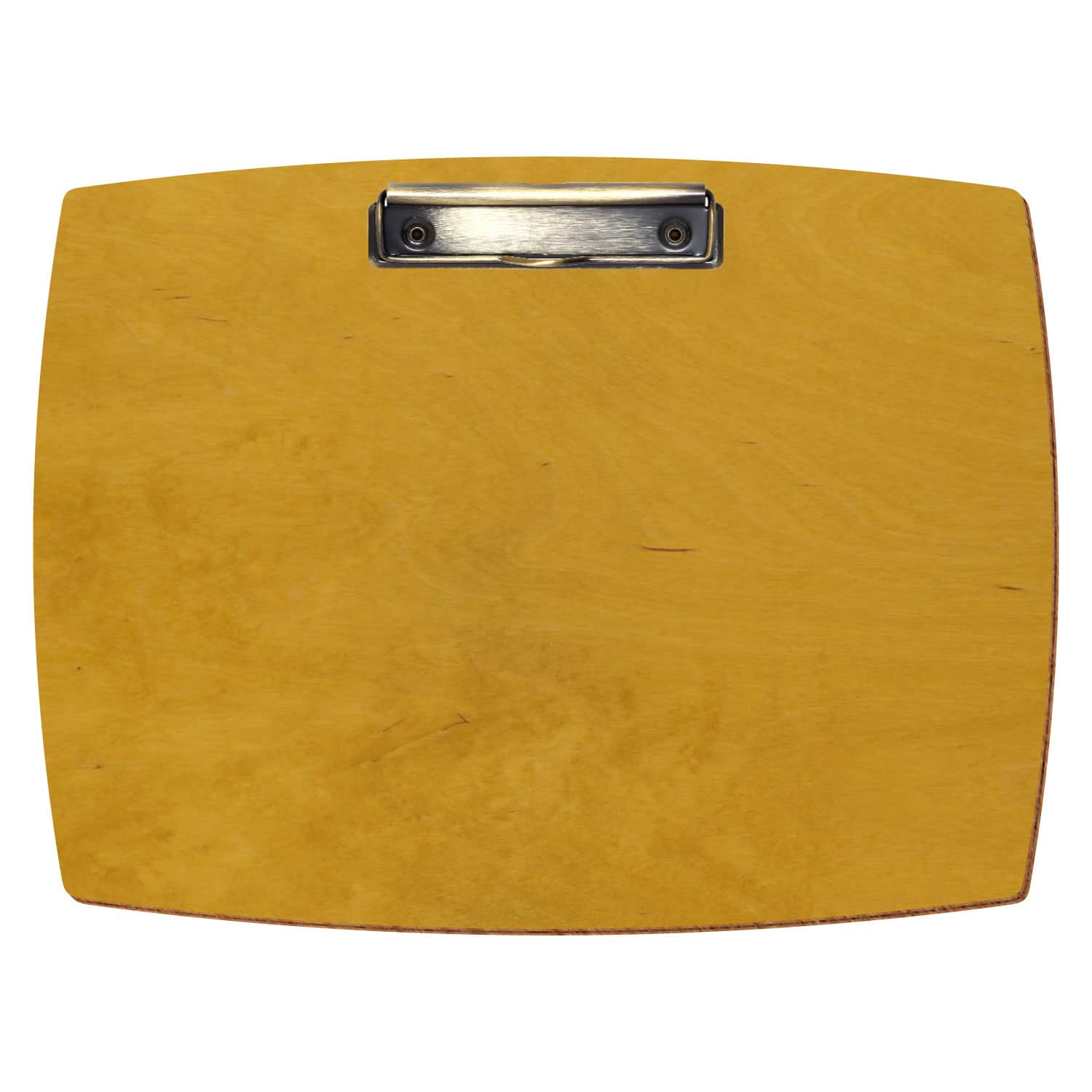 Klemmbrett konvex Eiche hell A4 querkant Bügelklemme antik