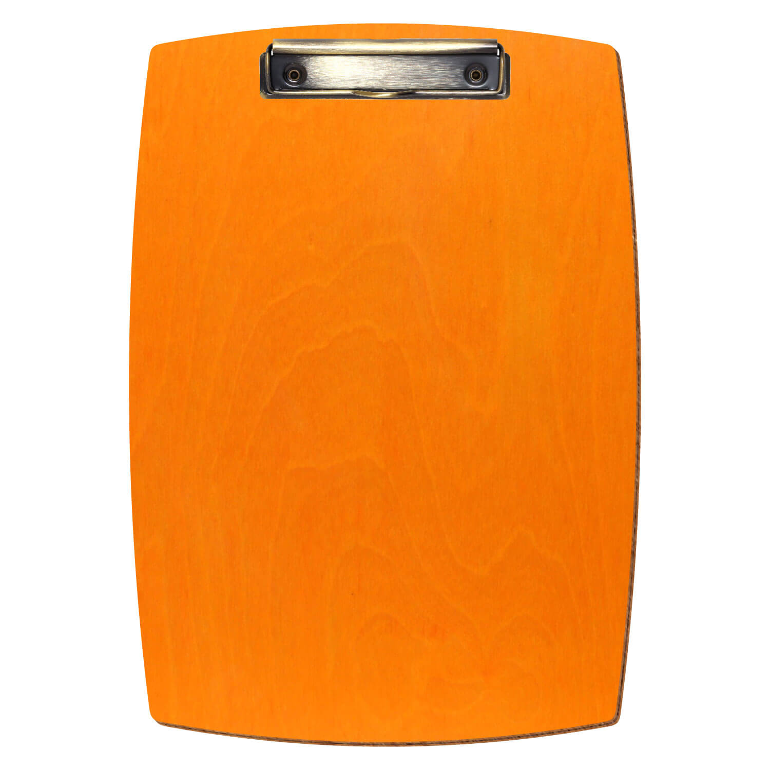 Klemmbrett konvex Orange A4 hochkant Bügelklemme antik