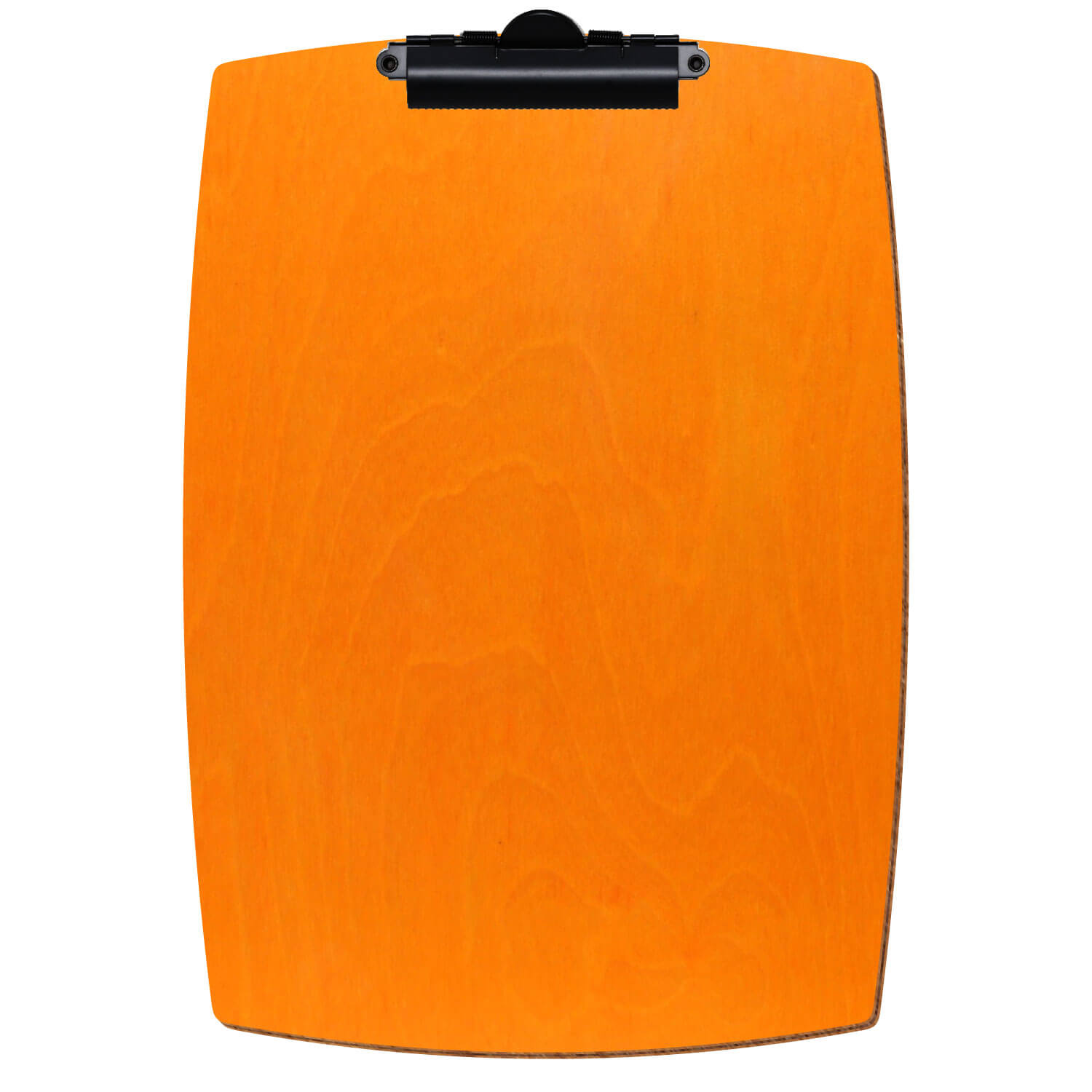Klemmbrett konvex Orange A4 hochkant Zahnklemme schwarz