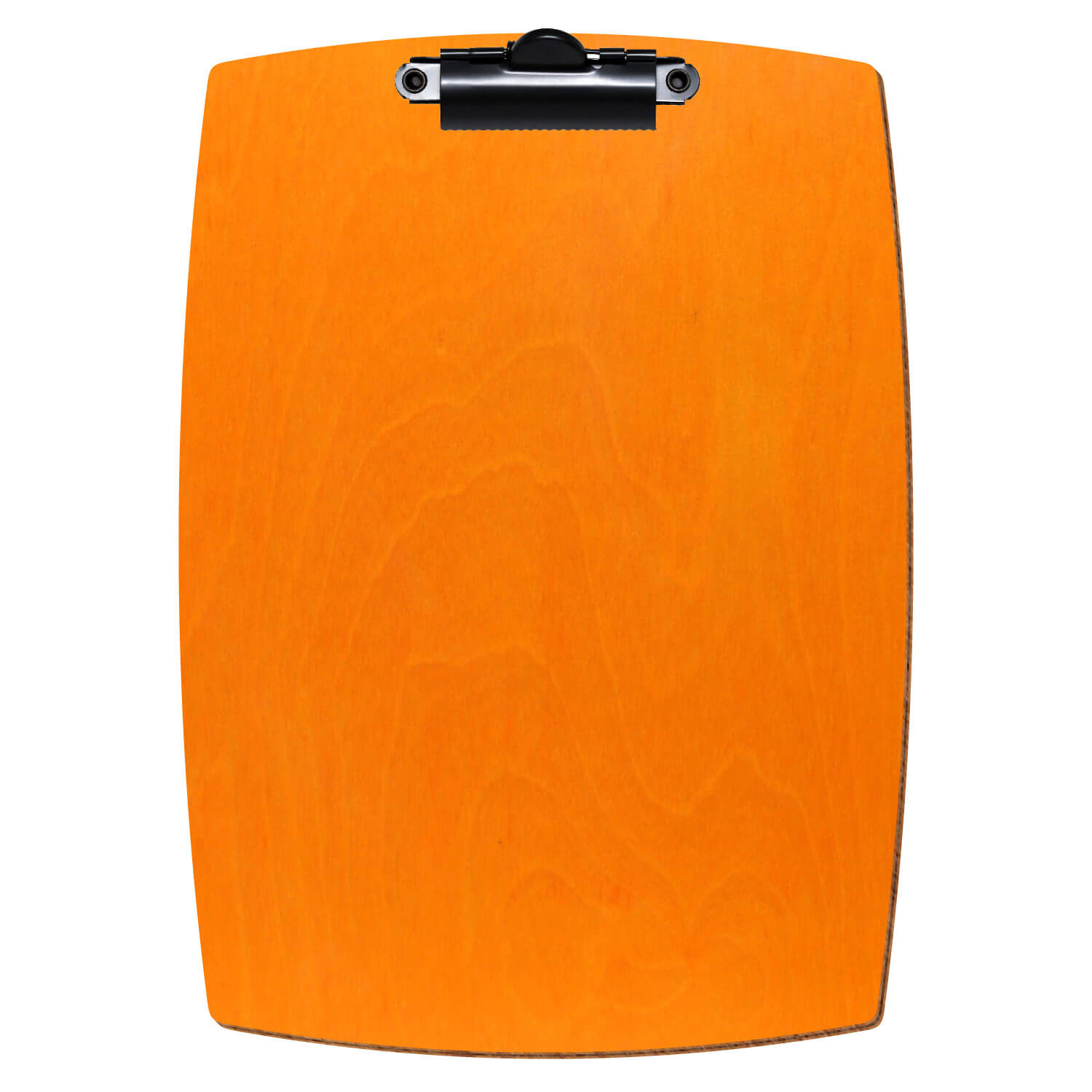 Klemmbrett konvex Orange A5 hochkant Zahnklemme schwarz