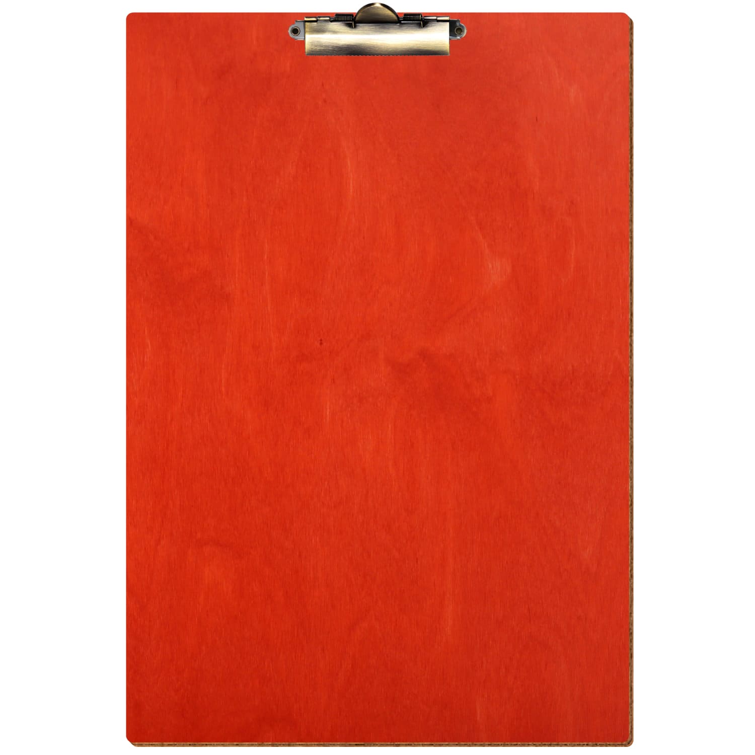 Klemmbrett Standardform Scharlachrot A3 hochkant Zahnklemme antik