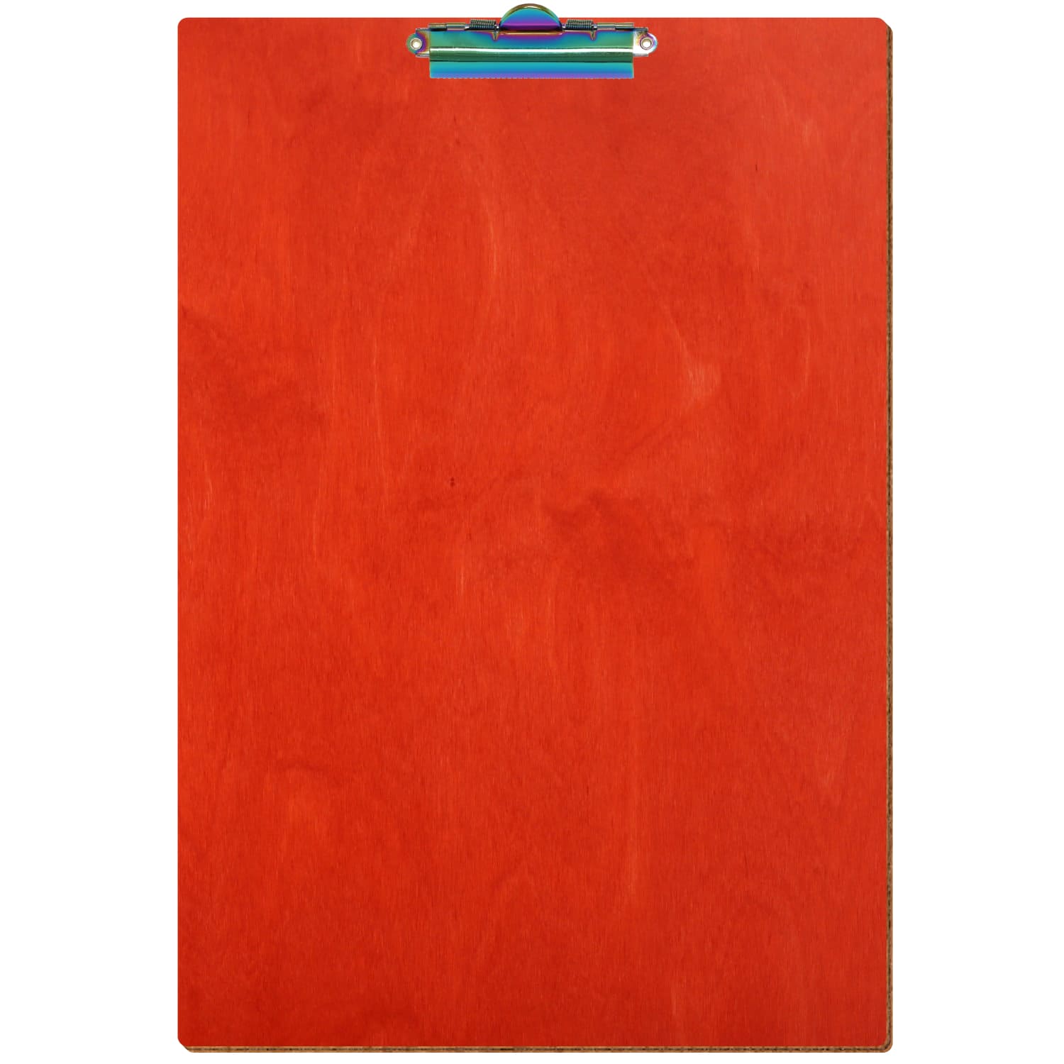 Klemmbrett Standardform Scharlachrot A3 hochkant Zahnklemme Regenbogen