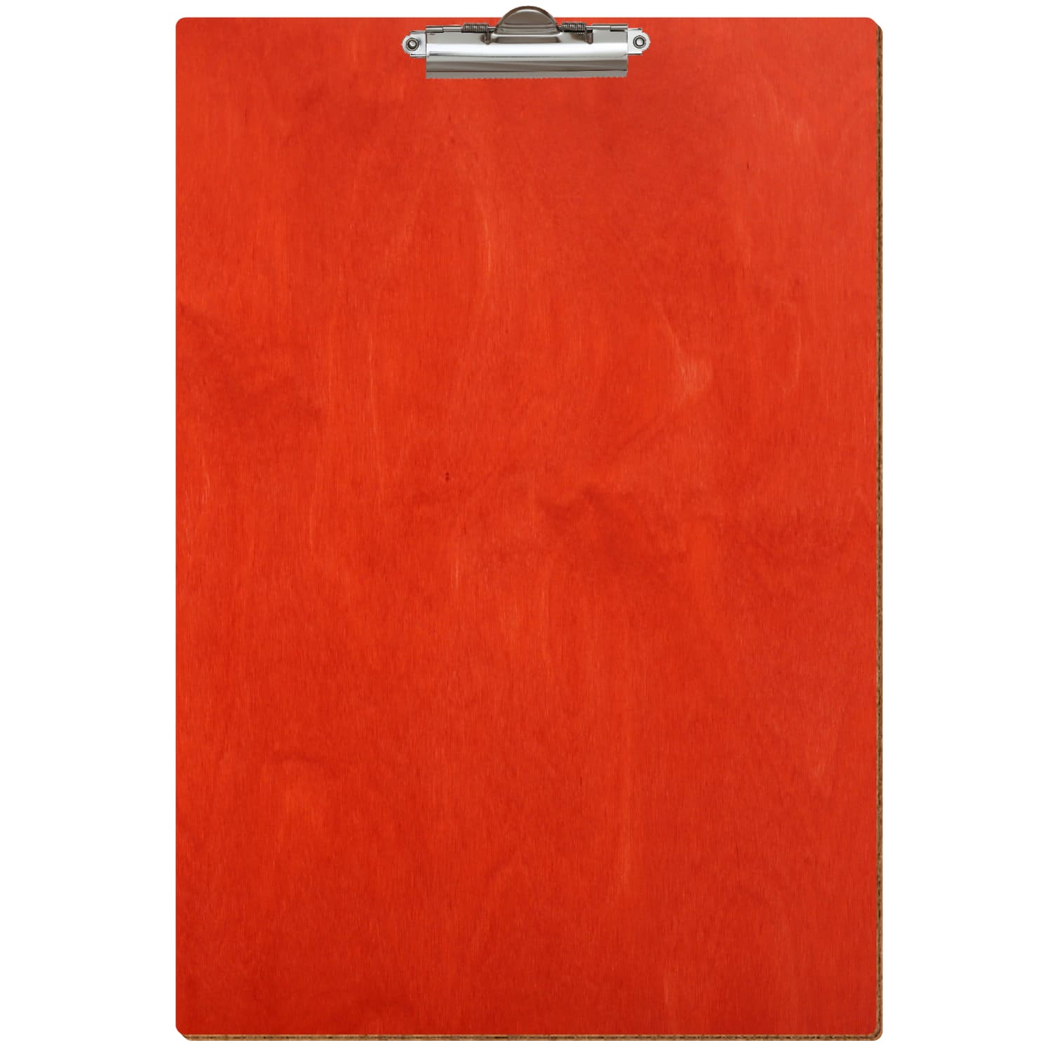 Klemmbrett Standardform Scharlachrot A3 hochkant Zahnklemme silber