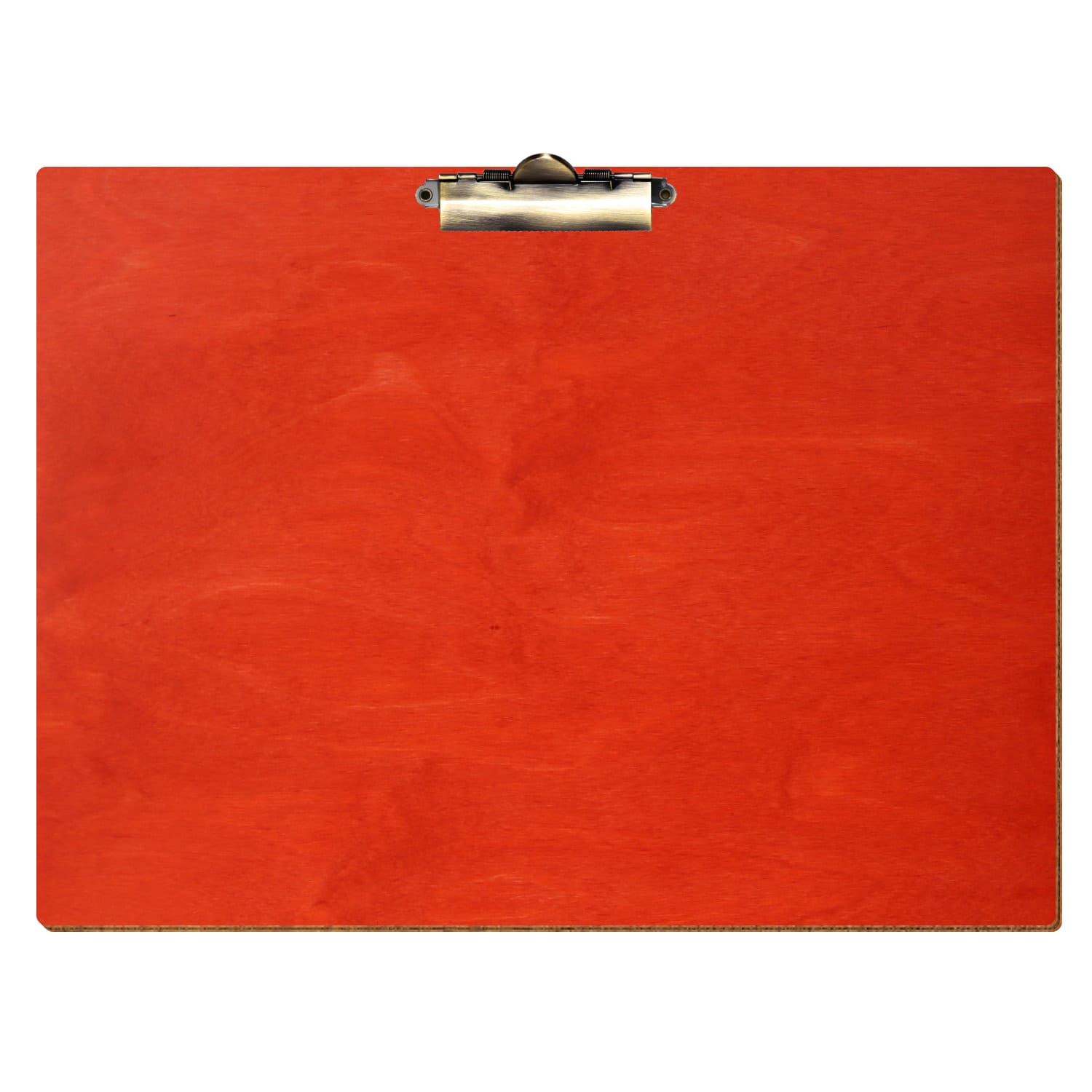 Klemmbrett Standardform Scharlachrot A3 querkant Zahnklemme antik