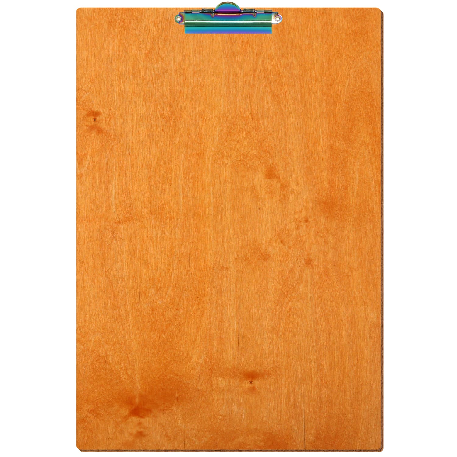 Klemmbrett Standardform Toscana A3 hochkant Zahnklemme Regenbogen