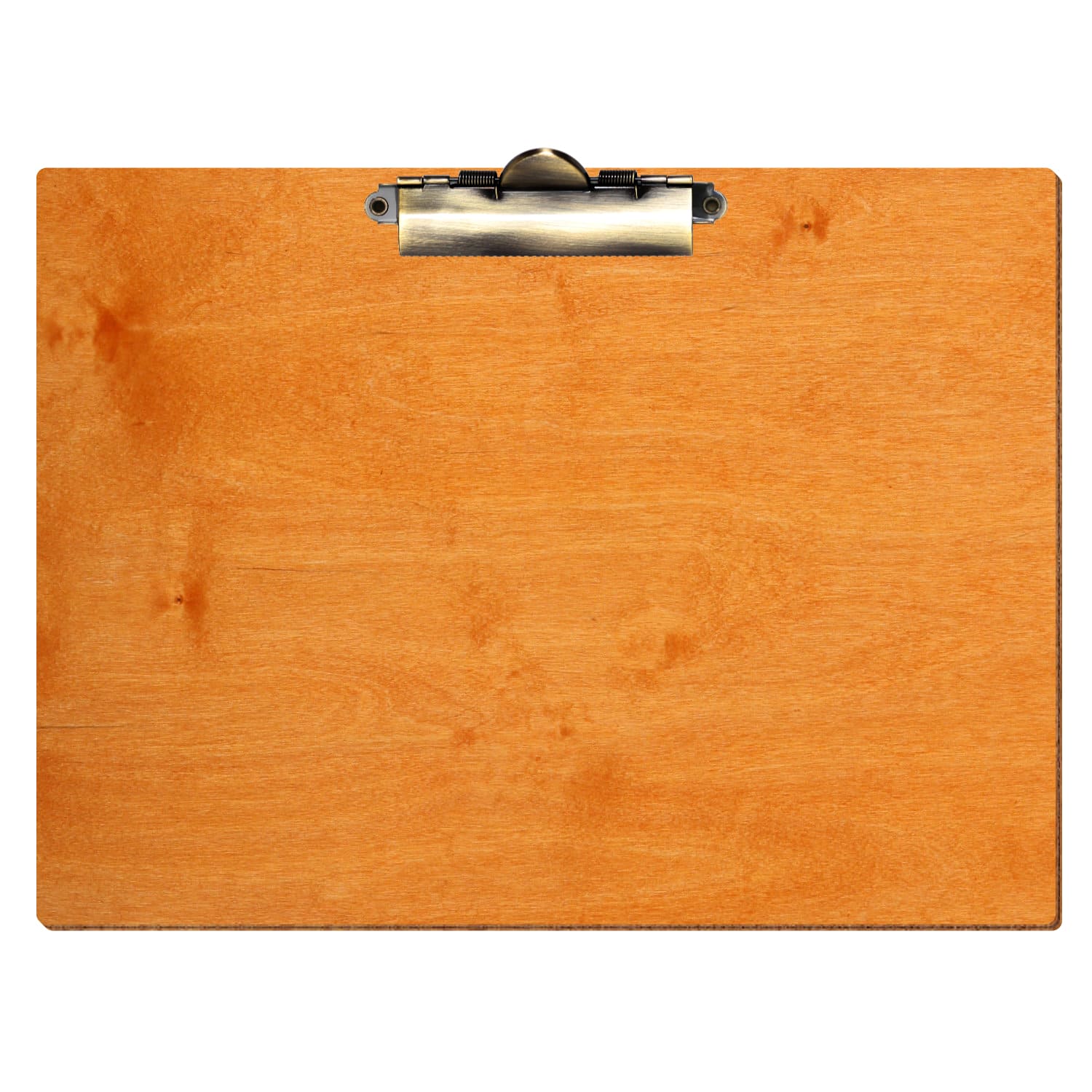 Klemmbrett Standardform Toscana A4 querkant Zahnklemme antik