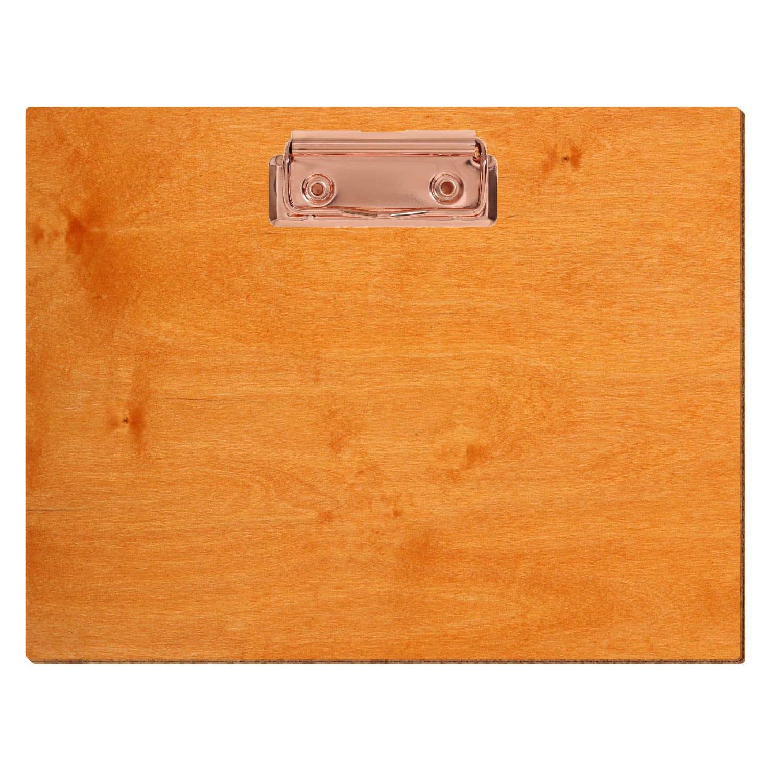 Klemmbrett Standardform Toscana A5 querkant Bügelklemme roségold