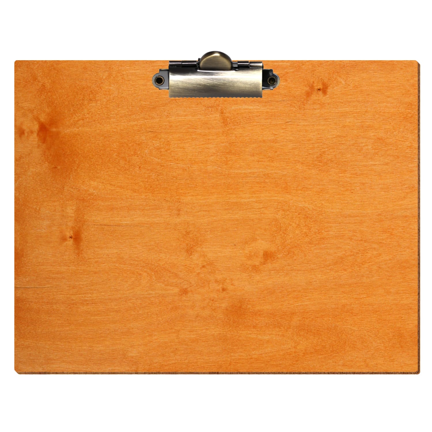 Klemmbrett Standardform Toscana A5 querkant Zahnklemme antik
