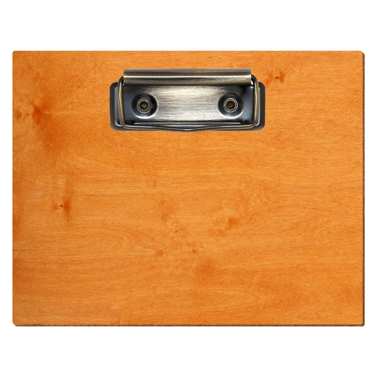Klemmbrett Standardform Toscana A6 querkant Bügelklemme antik