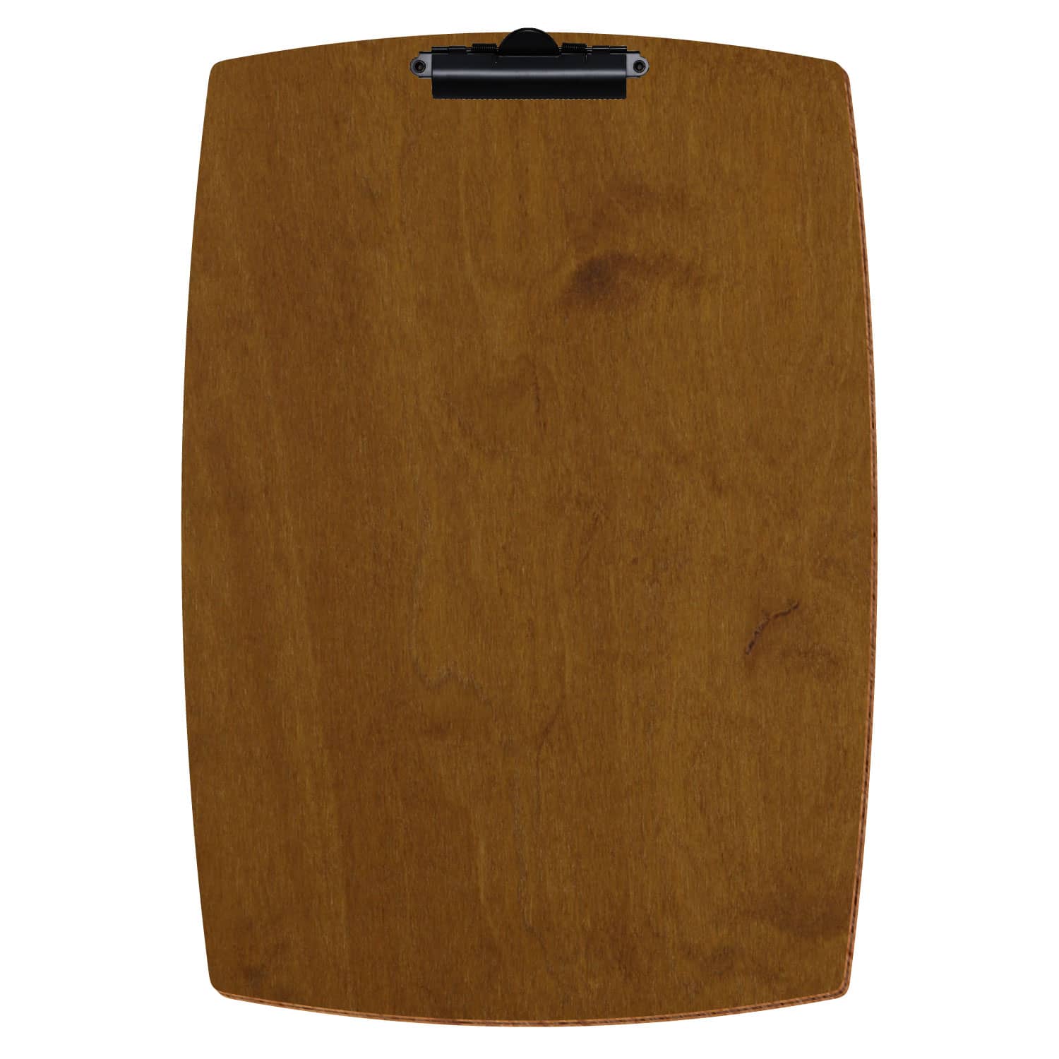 Klemmbrett konvex Teak A3 hochkant Zahnklemme schwarz