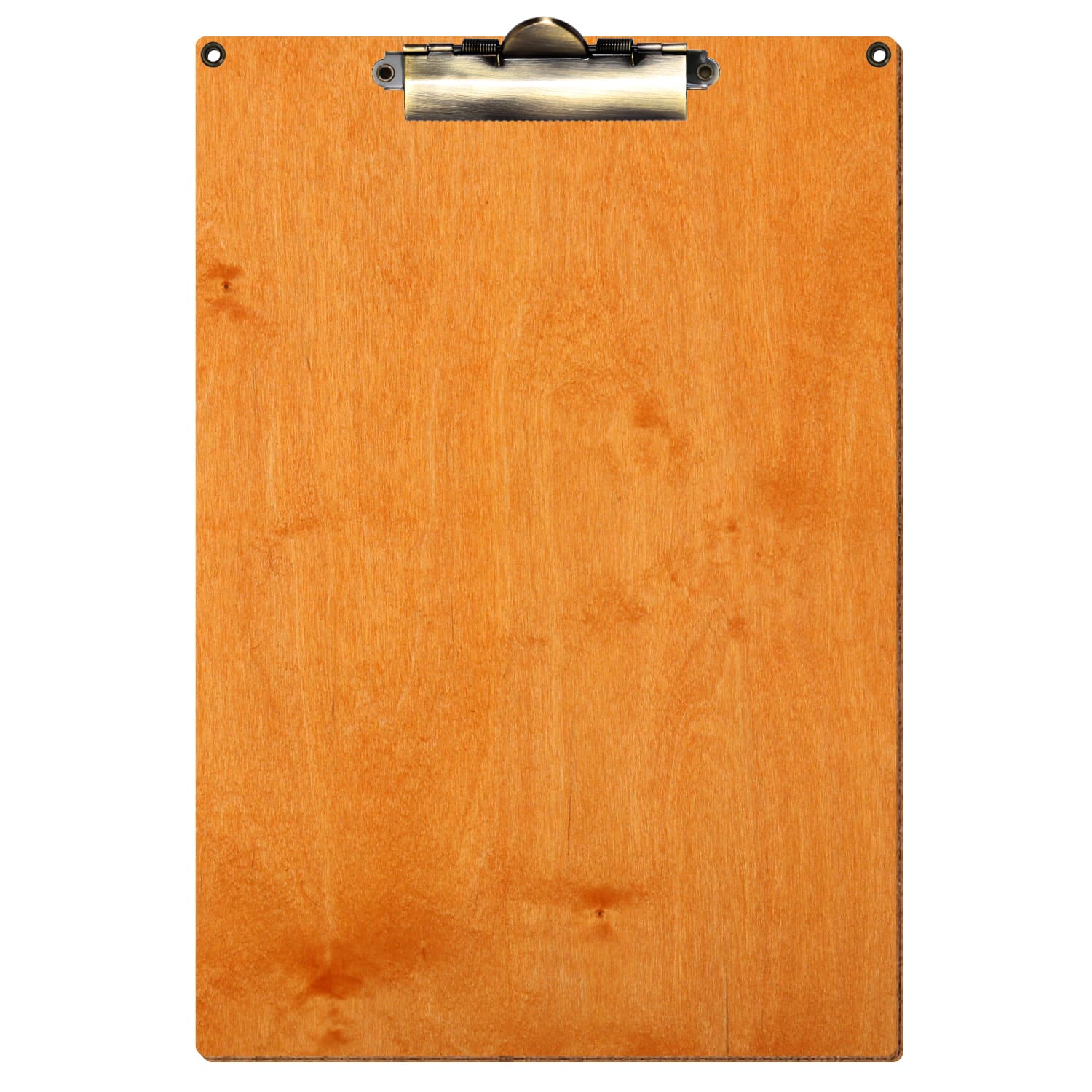 Klemmbrett Standardform Toscana mit 2 Ösen A4 hochkant Zahnklemme antik