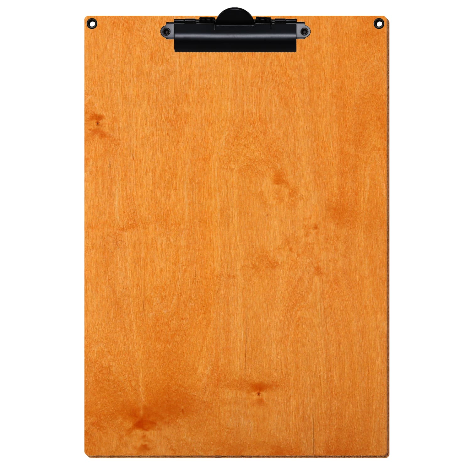 Klemmbrett Standardform Toscana mit 2 Ösen A4 hochkant Zahnklemme schwarz