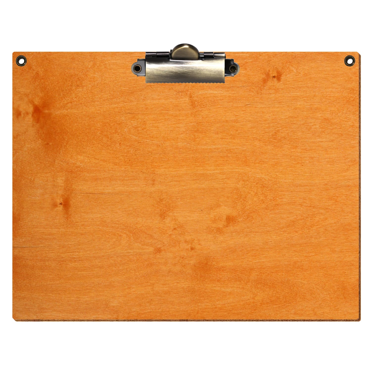 Klemmbrett Standardform Toscana mit 2 Ösen A5 querkant Zahnklemme antik