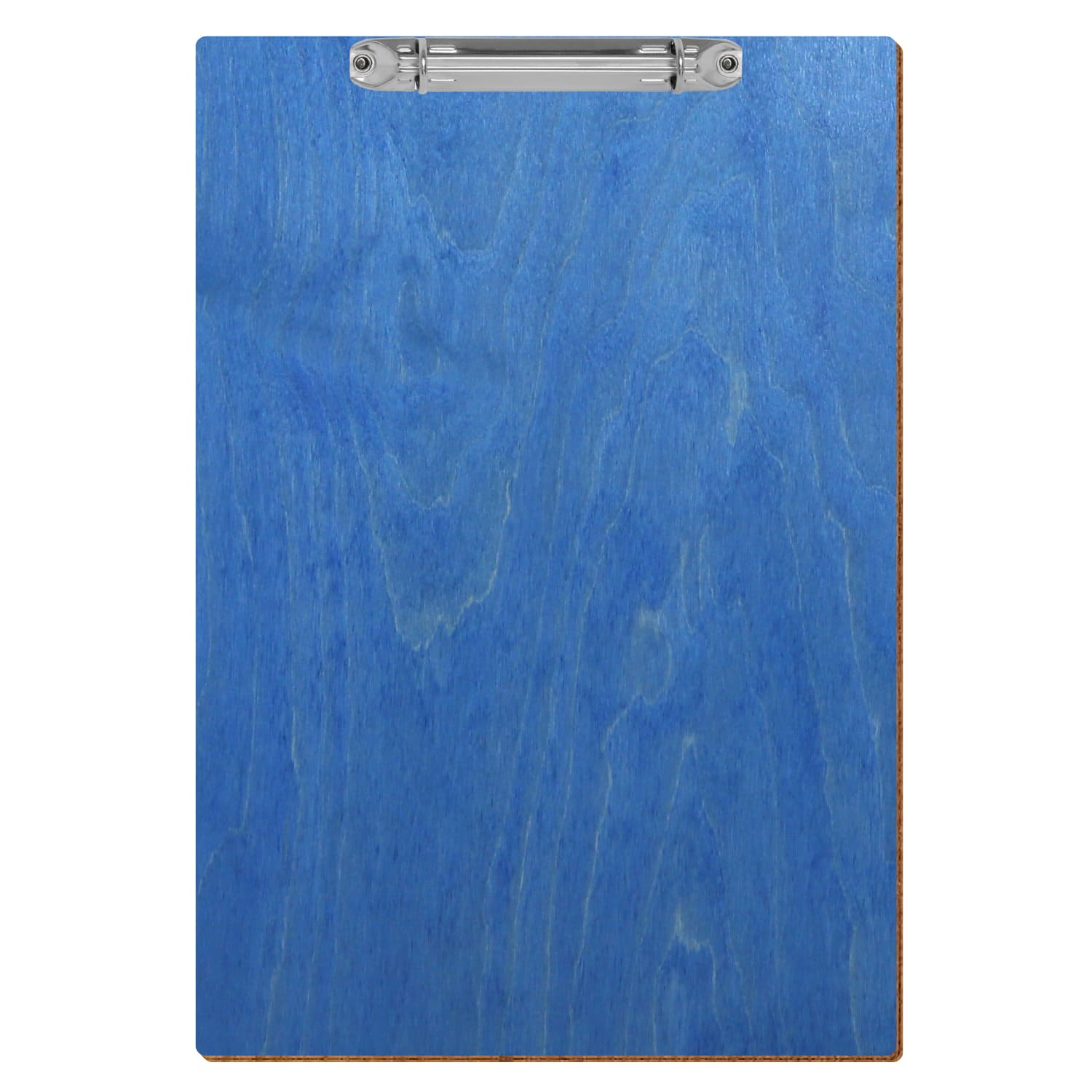 Ringbuchbrett Standardform Kornblumenblau A4 hochkant Ringbuchmechanik silber