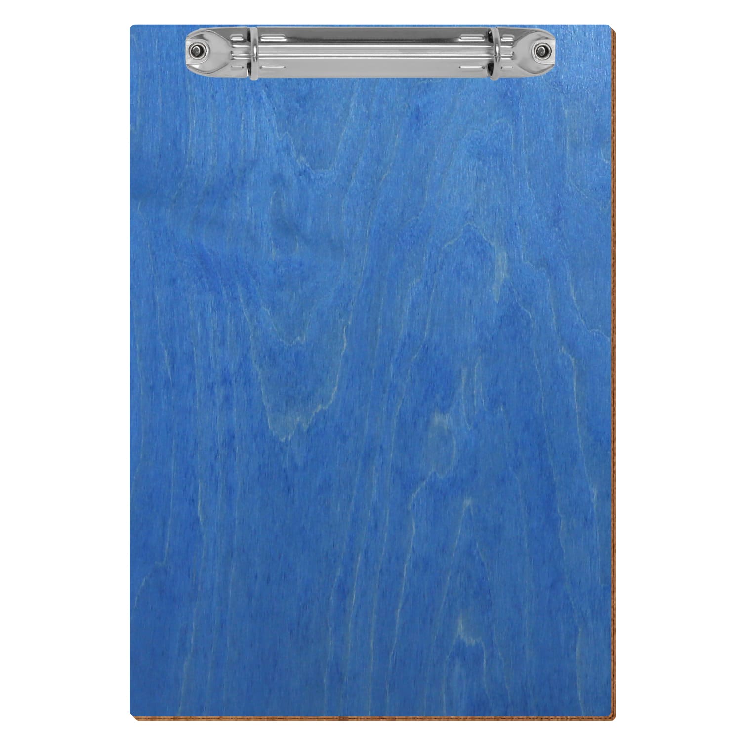 Ringbuchbrett Standardform Kornblumenblau A5 hochkant Ringbuchmechanik silber