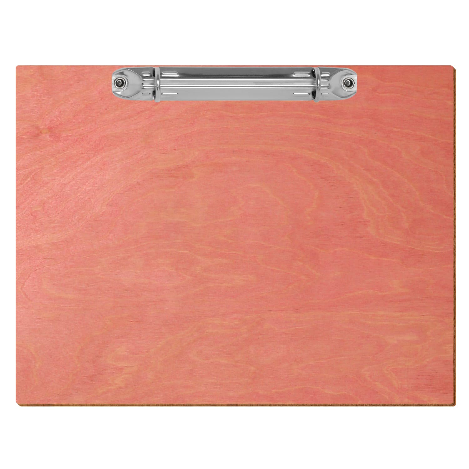 Ringbuchbrett Standardform Rosa A5 querkant Ringbuchmechanik silber