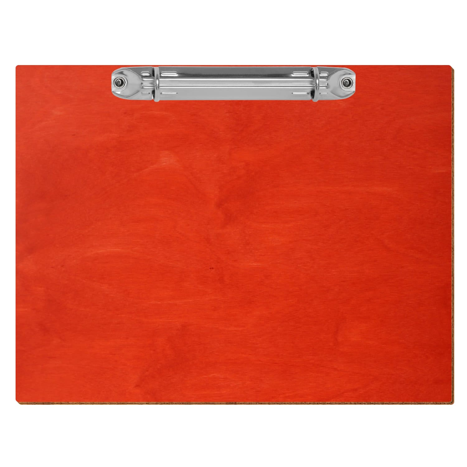 Ringbuchbrett Standardform Scharlachrot A5 querkant Ringbuchmechanik silber