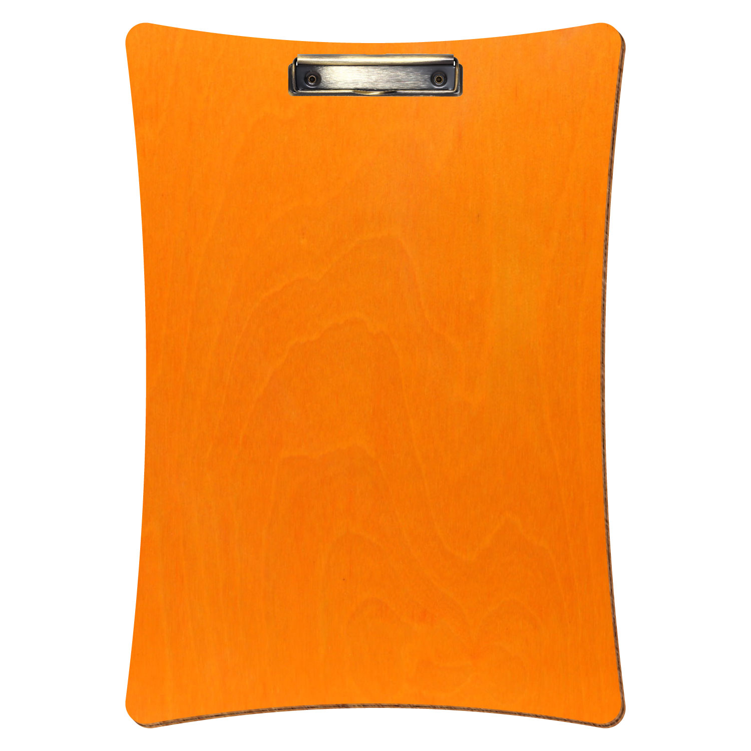 Klemmbrett konkav Orange A3 hochkant Bügelklemme antik
