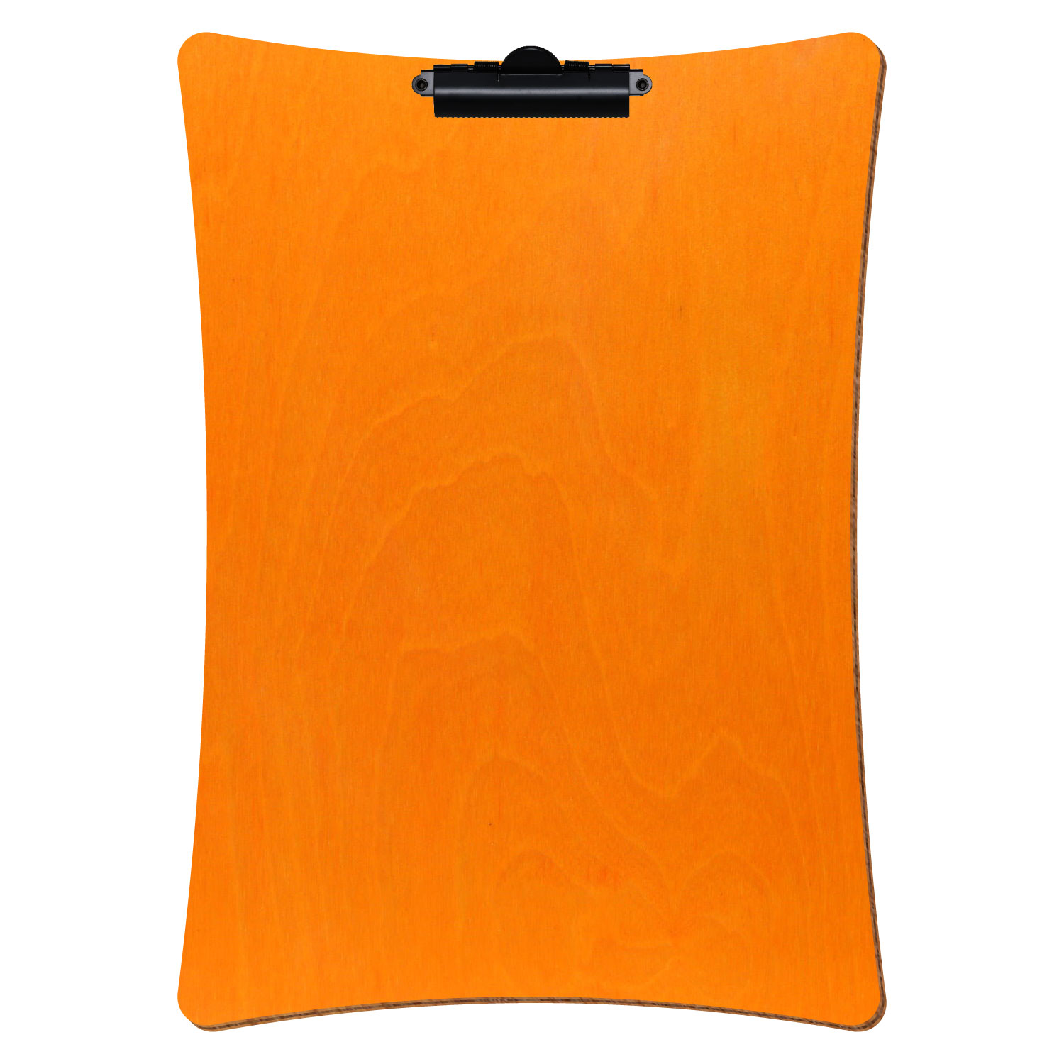 Klemmbrett konkav Orange A3 hochkant Zahnklemme schwarz