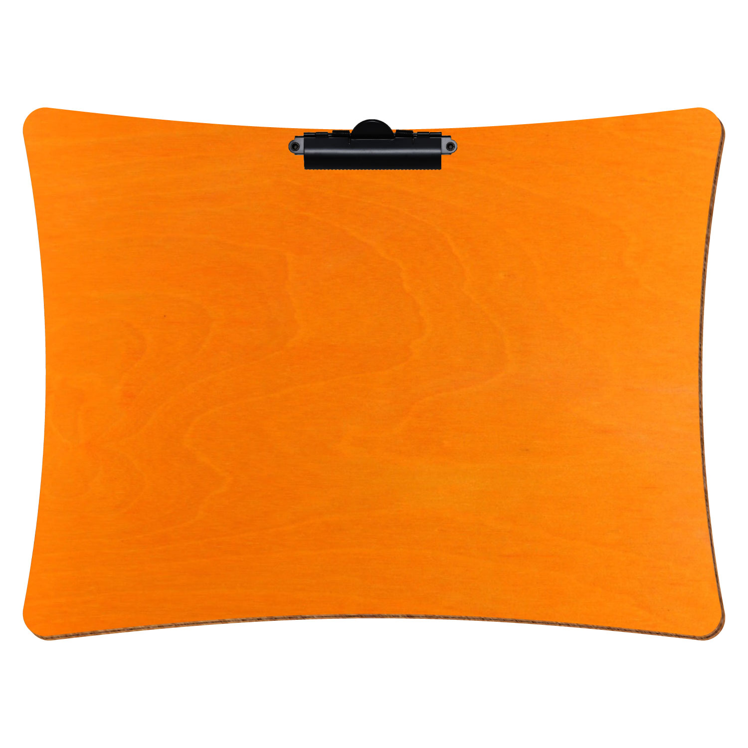 Klemmbrett konkav Orange A3 querkant Zahnklemme schwarz
