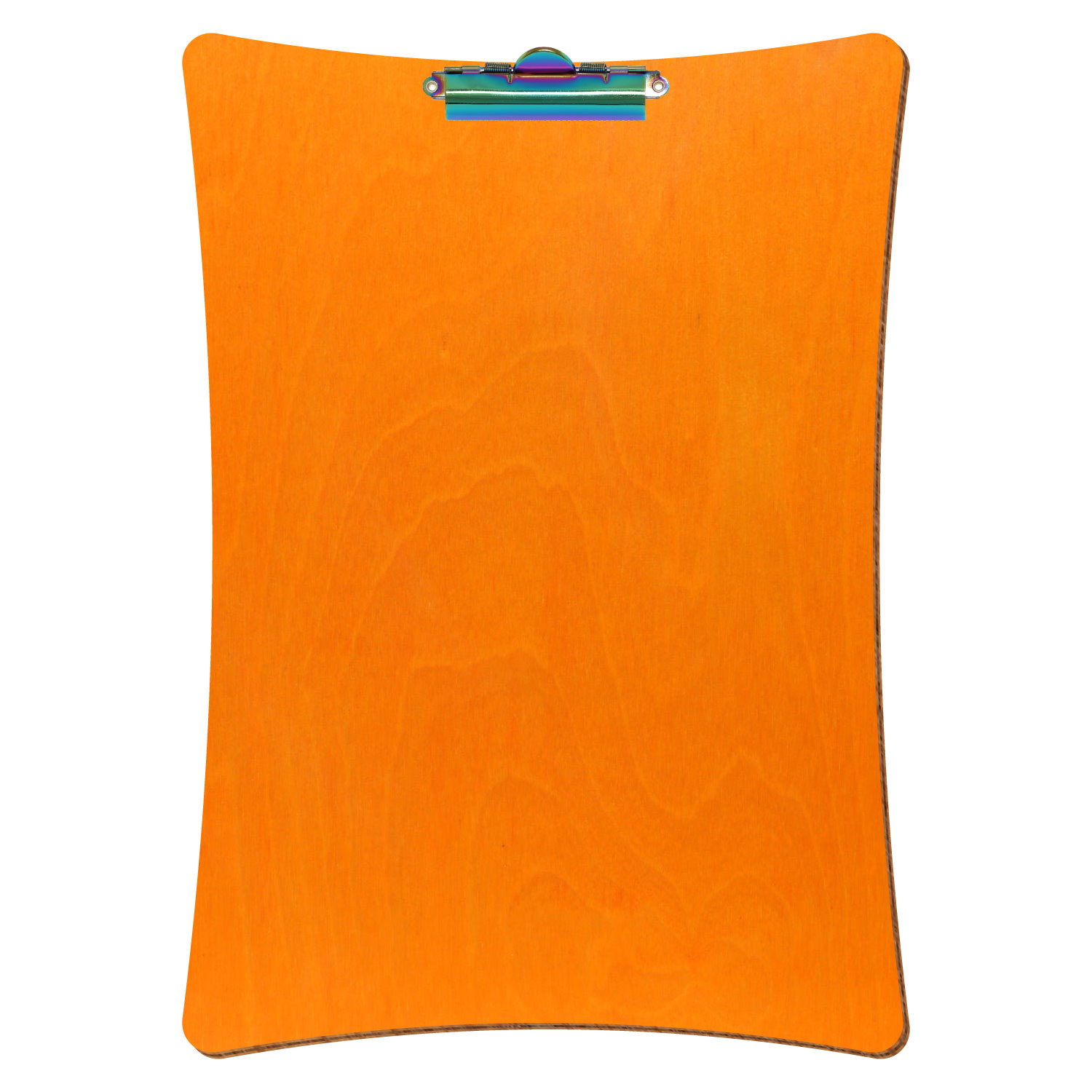 Klemmbrett konkav Orange A3 hochkant Zahnklemme Regenbogen