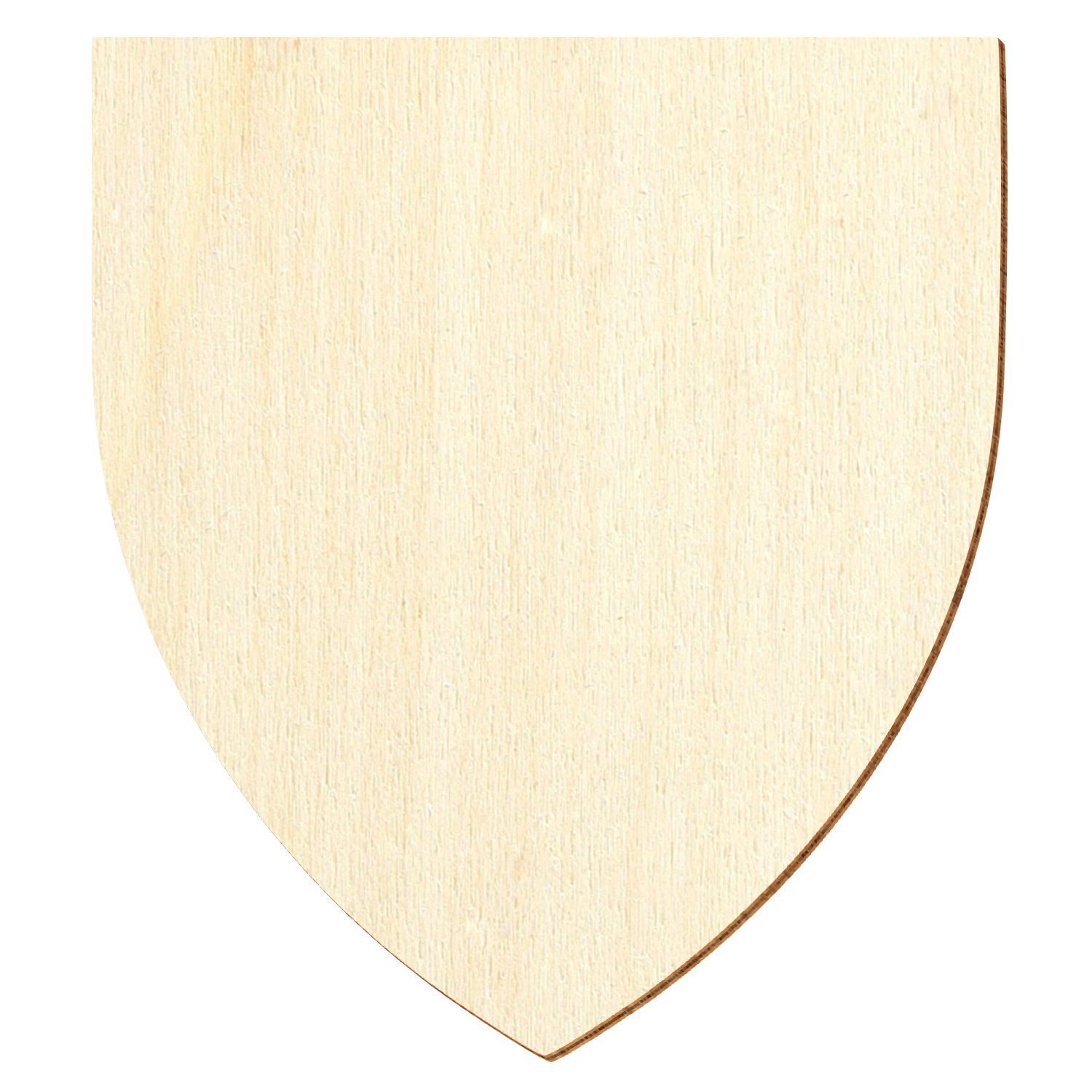 Wappenschild V1 Holz Zuschnitt 3-50cm