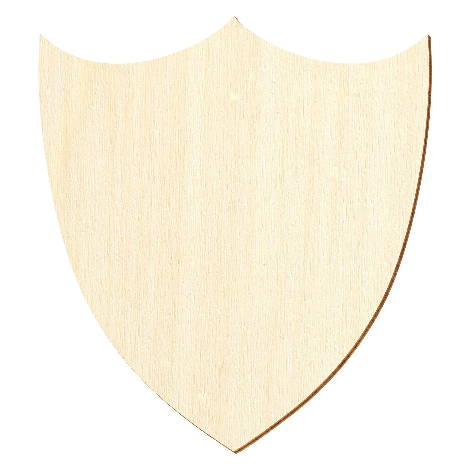 Wappenschild V3 Holz Zuschnitt 3-50cm