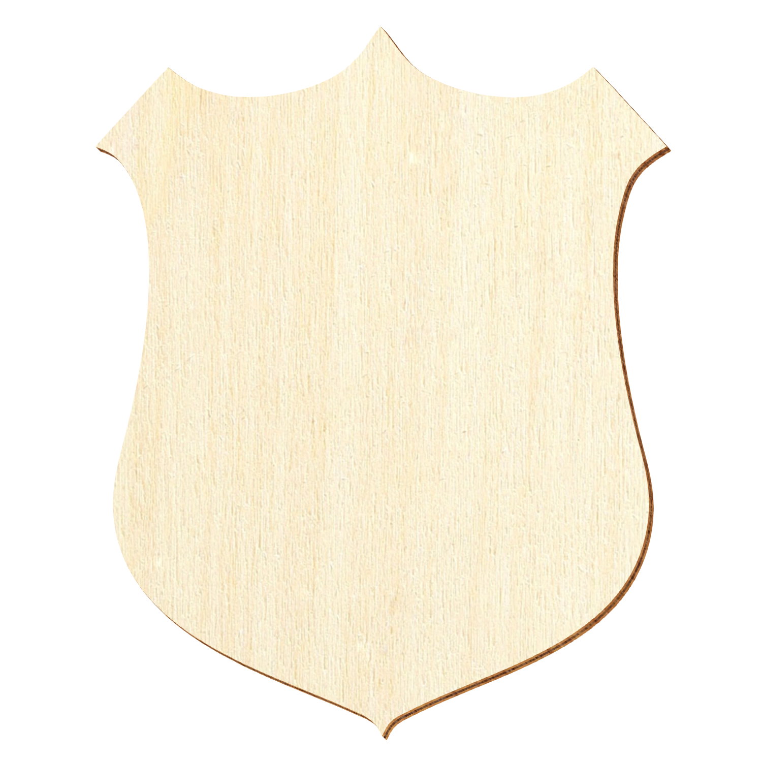 Wappenschild V4 Holz Zuschnitt 3-50cm