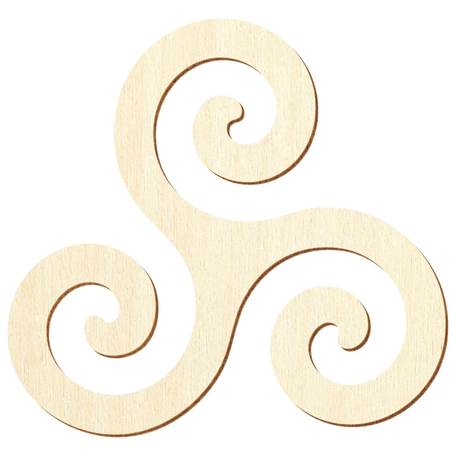 Triskelion Holz Zuschnitt 5-50cm
