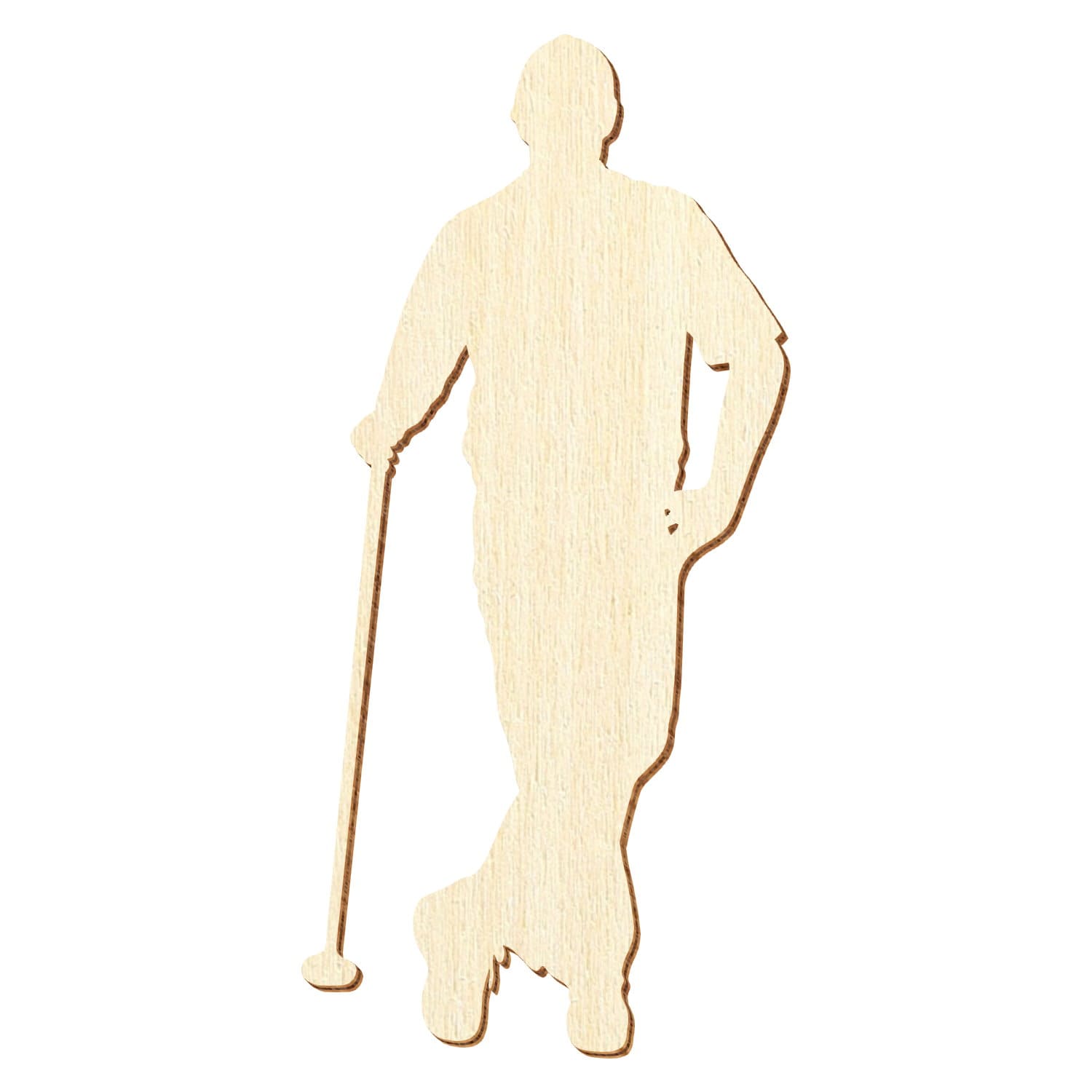 Golf Spieler Golfer 1 Holz Zuschnitt 5-50cm