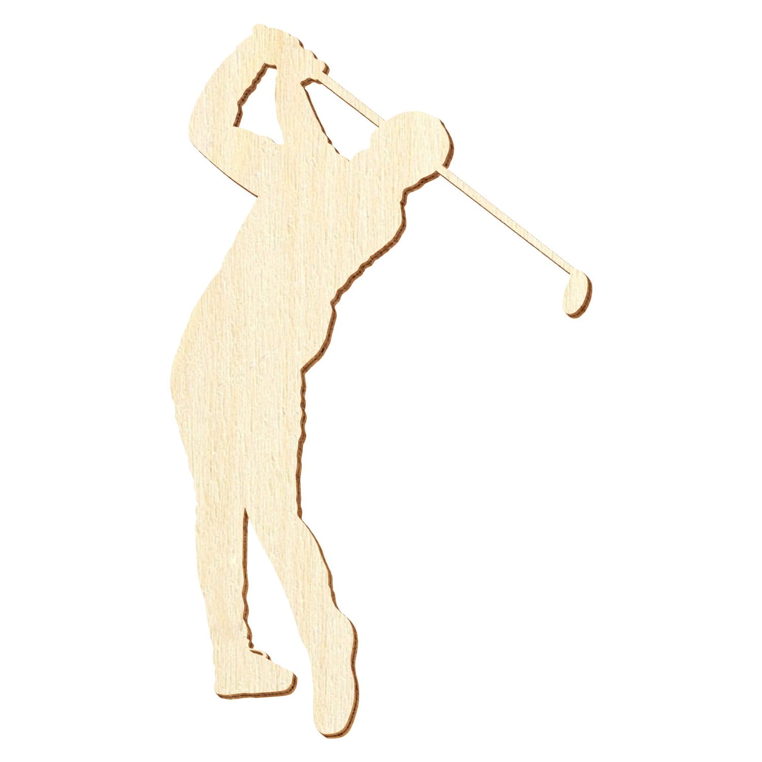 Golf Spieler Golfer 6 Holz Zuschnitt 5-50cm