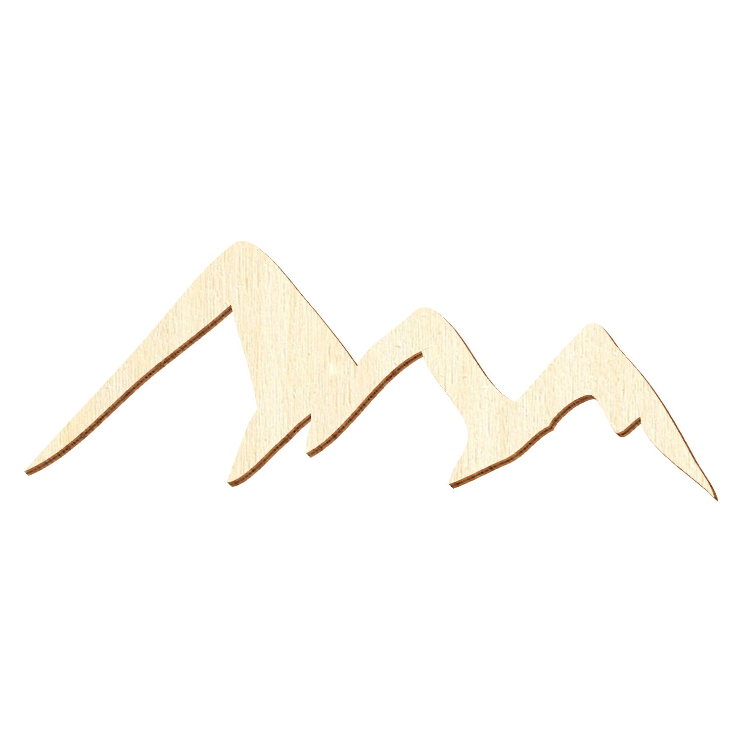 Berg Mountain 1 Holz Zuschnitt 5-50cm