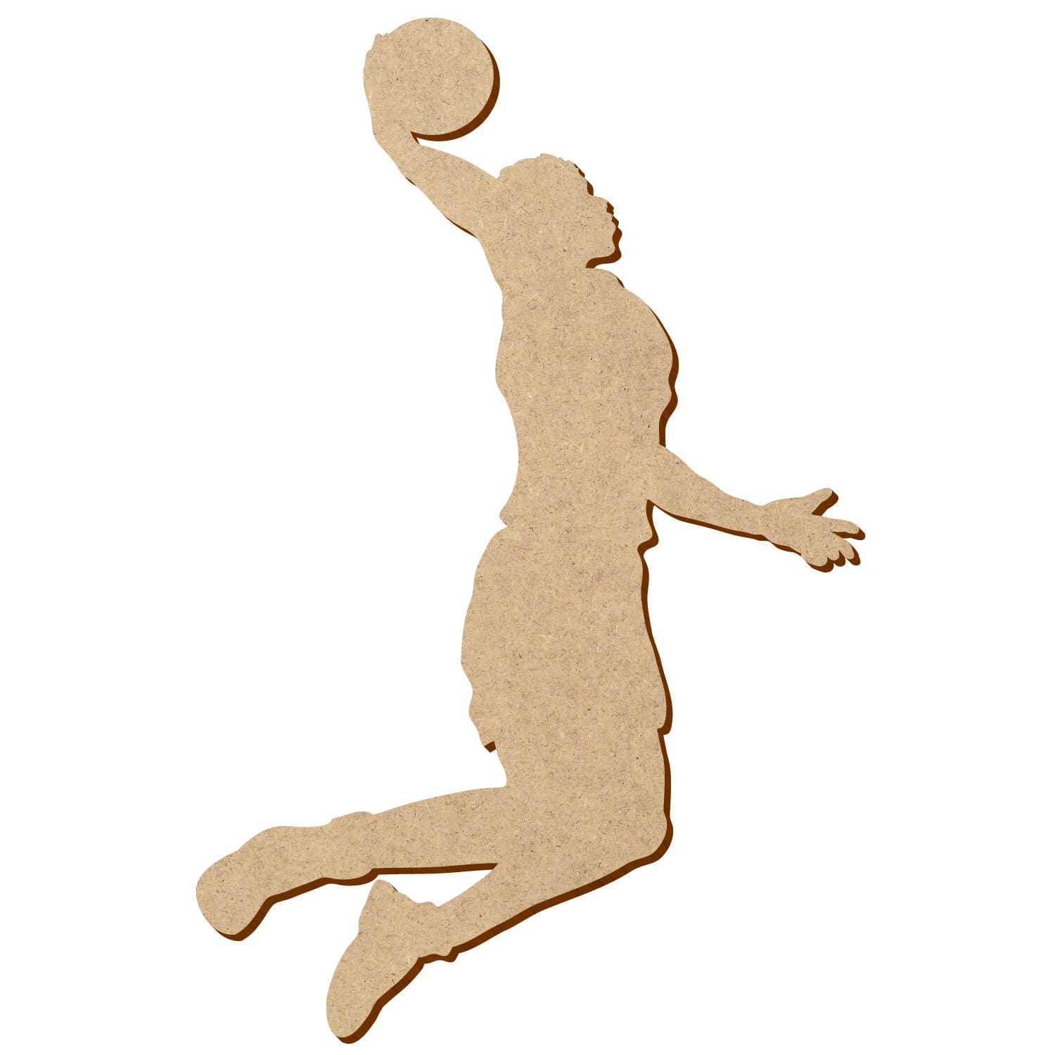Basketball Spieler 2 MDF Zuschnitt 5-50cm