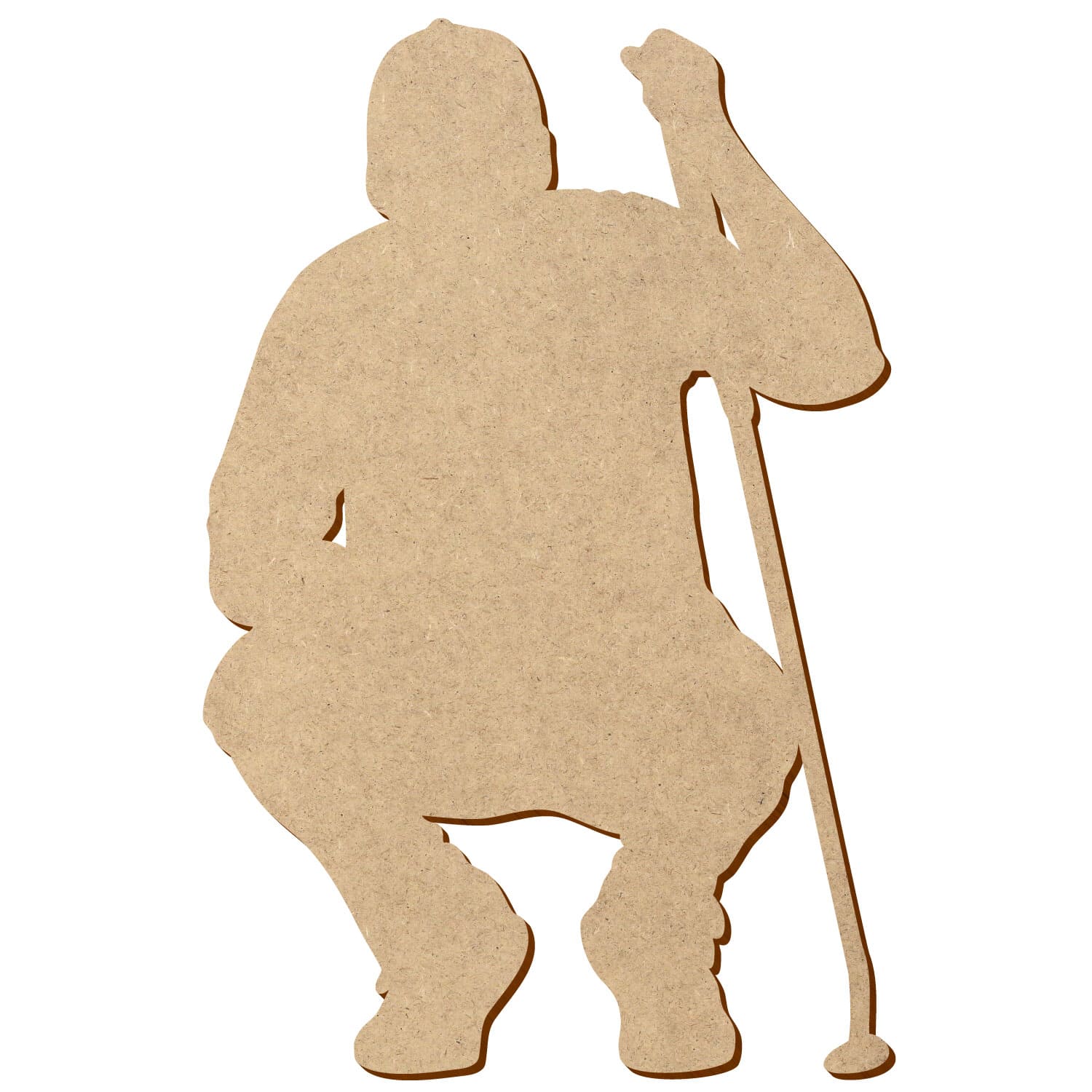 Golf Spieler Golfer 2 MDF Zuschnitt 5-50cm