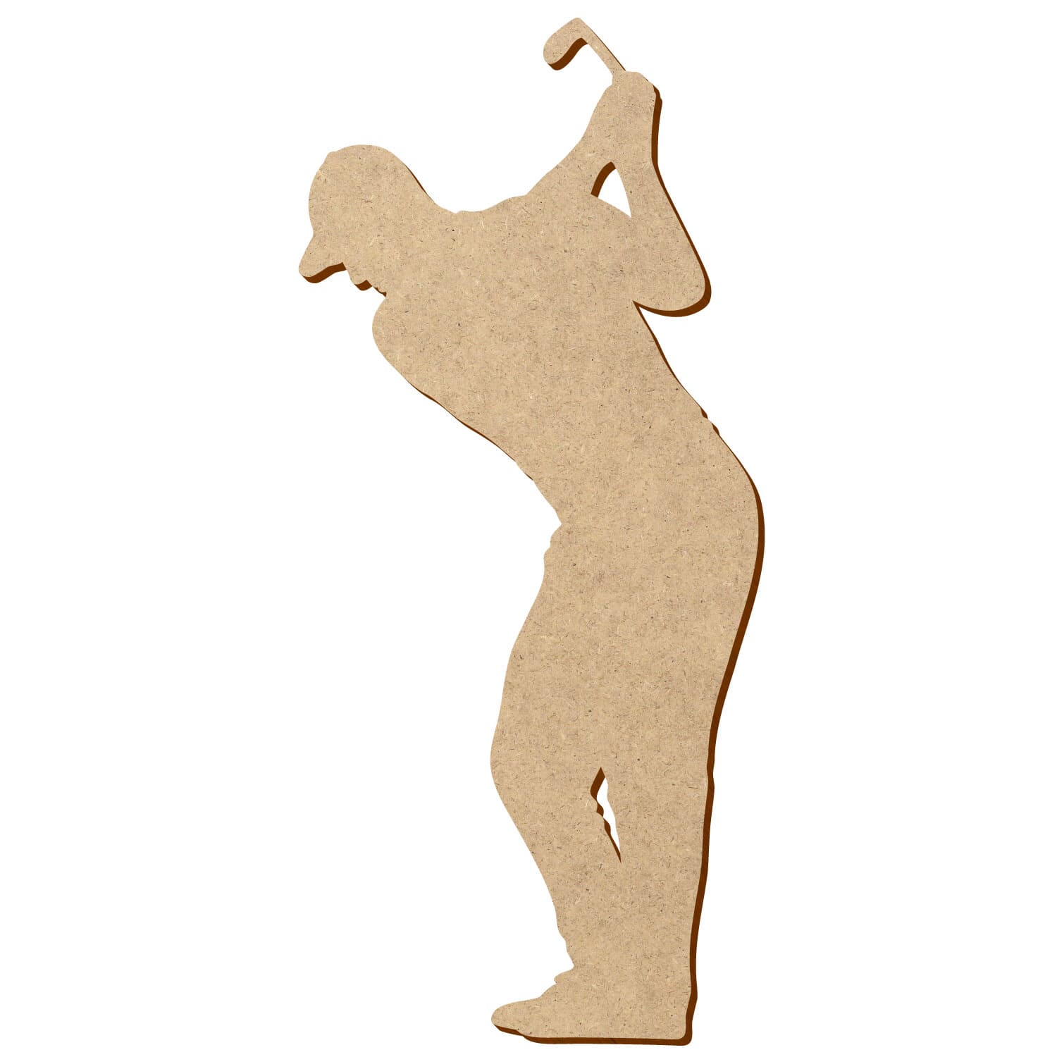 Golf Spieler Golfer 3 MDF Zuschnitt 5-50cm