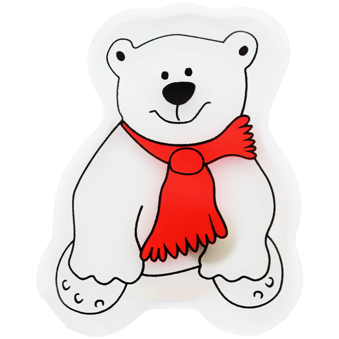Taschenwärmer Handwärmer - Eisbär - Heizpad Firebag