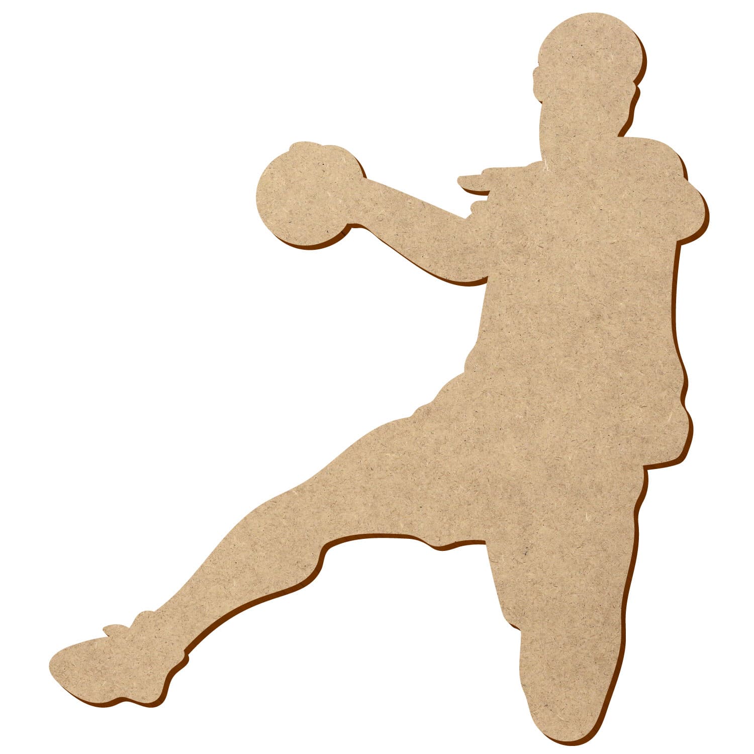 Handball Spieler - Handballer 1 MDF Zuschnitt 5-50cm