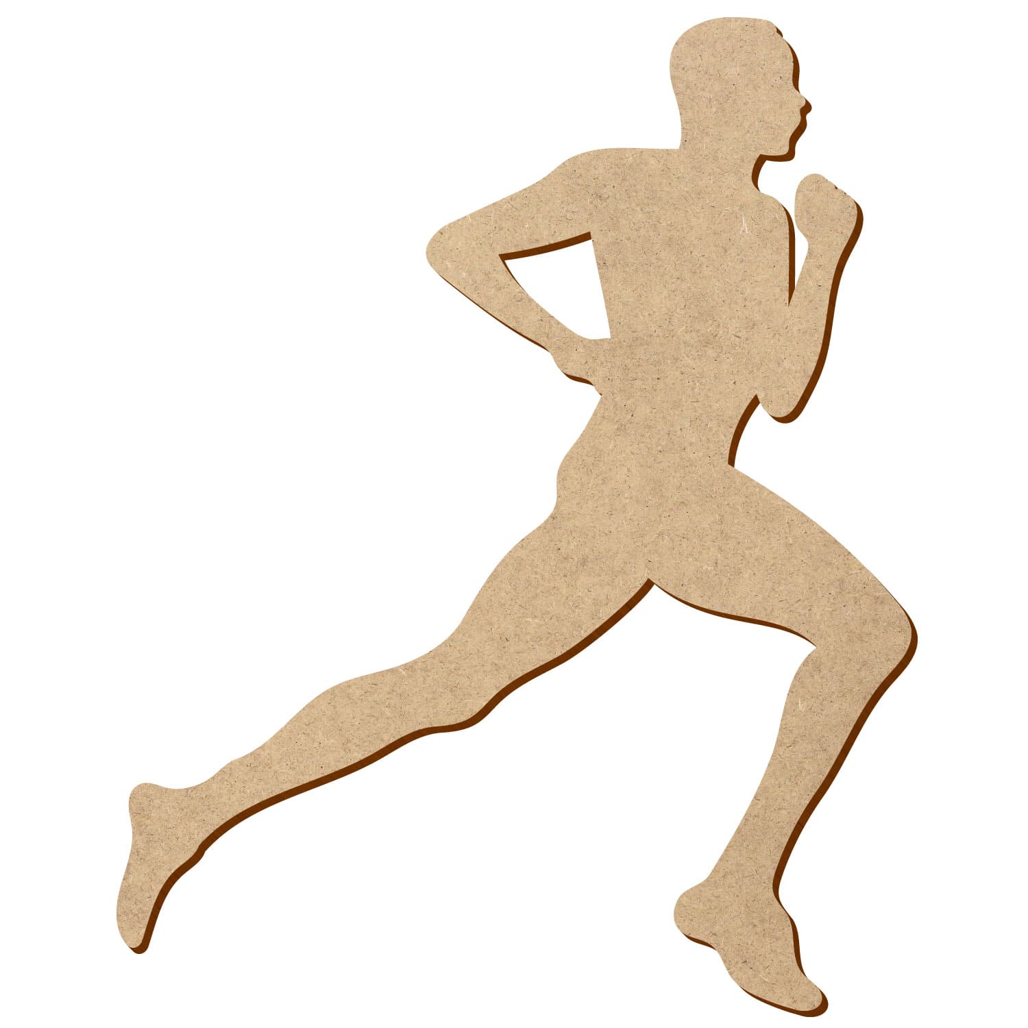 Sprinter Läufer Runner 2 MDF Zuschnitt 5-50cm