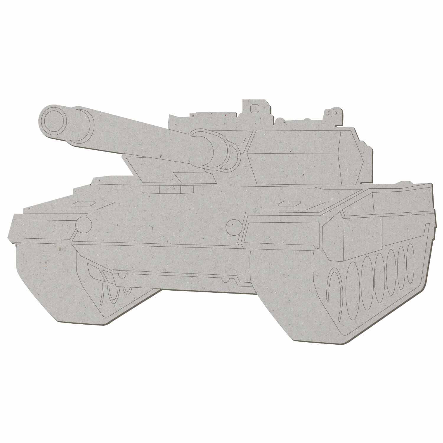 Panzer V2 Pappe Zuschnitt 5-50cm