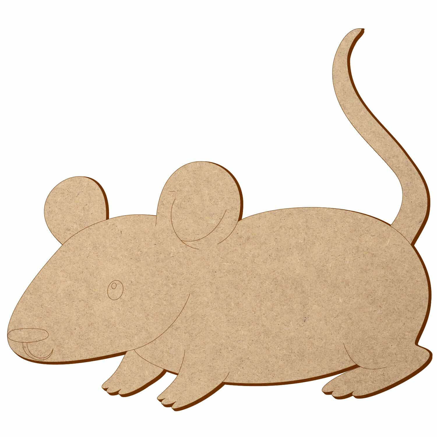 Ratte V2 MDF Zuschnitt 3-50cm